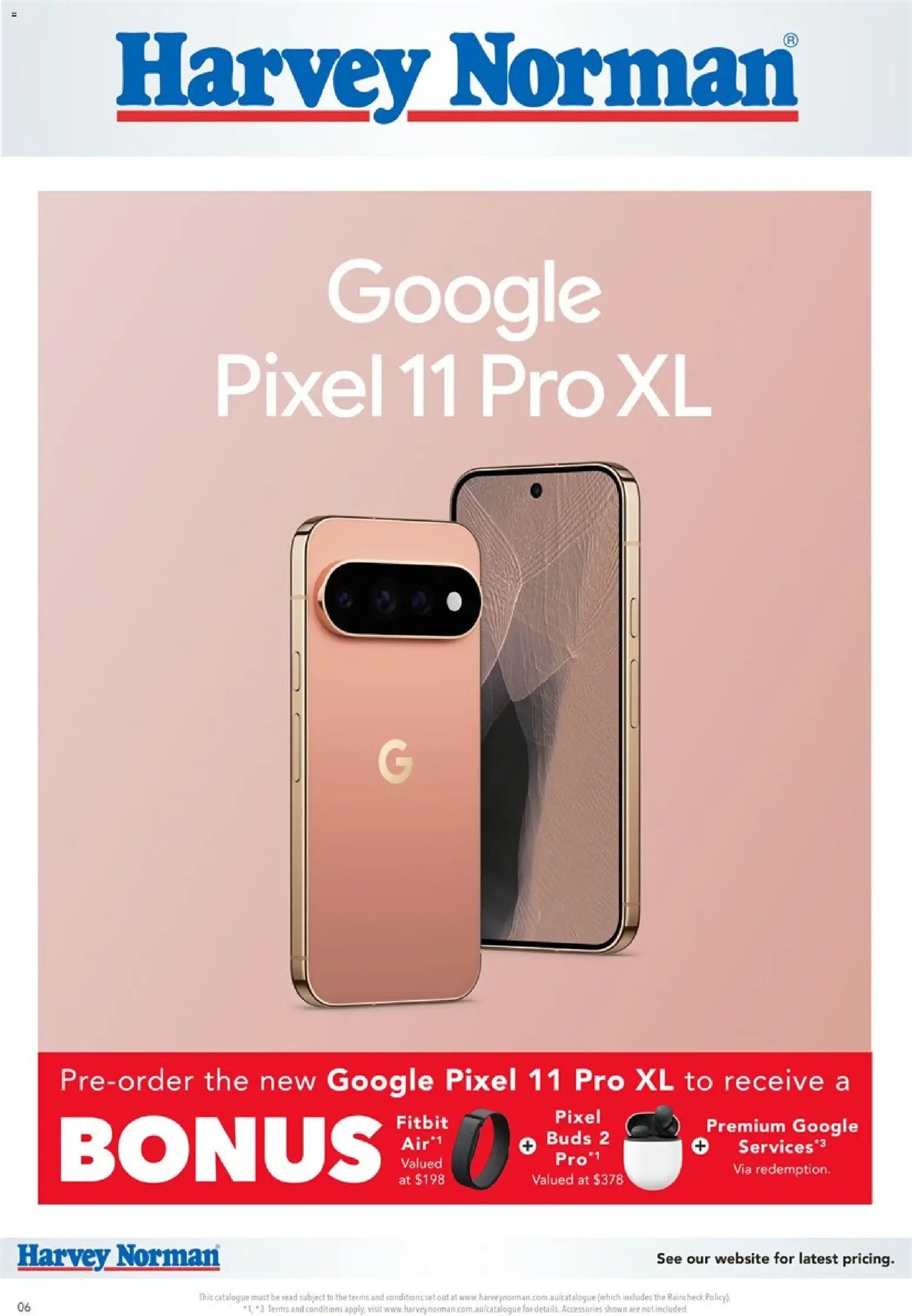 Harvey Norman catalogue from 17/08/2026 Harvey Norman Google Pre-Order