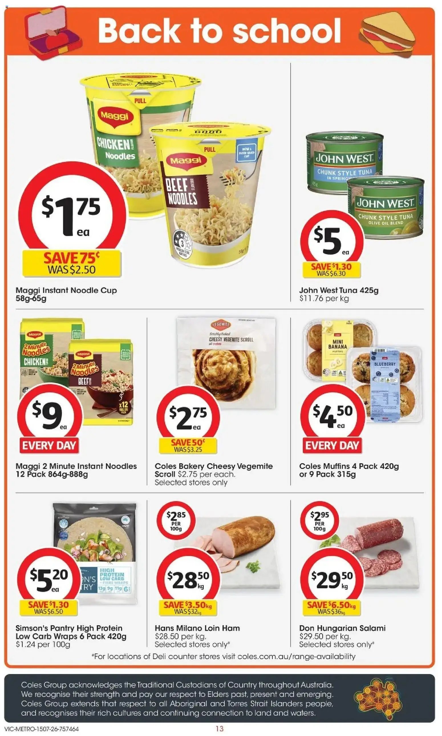 Coles catalogue from 15/07/2026 Coles catalogue VIC