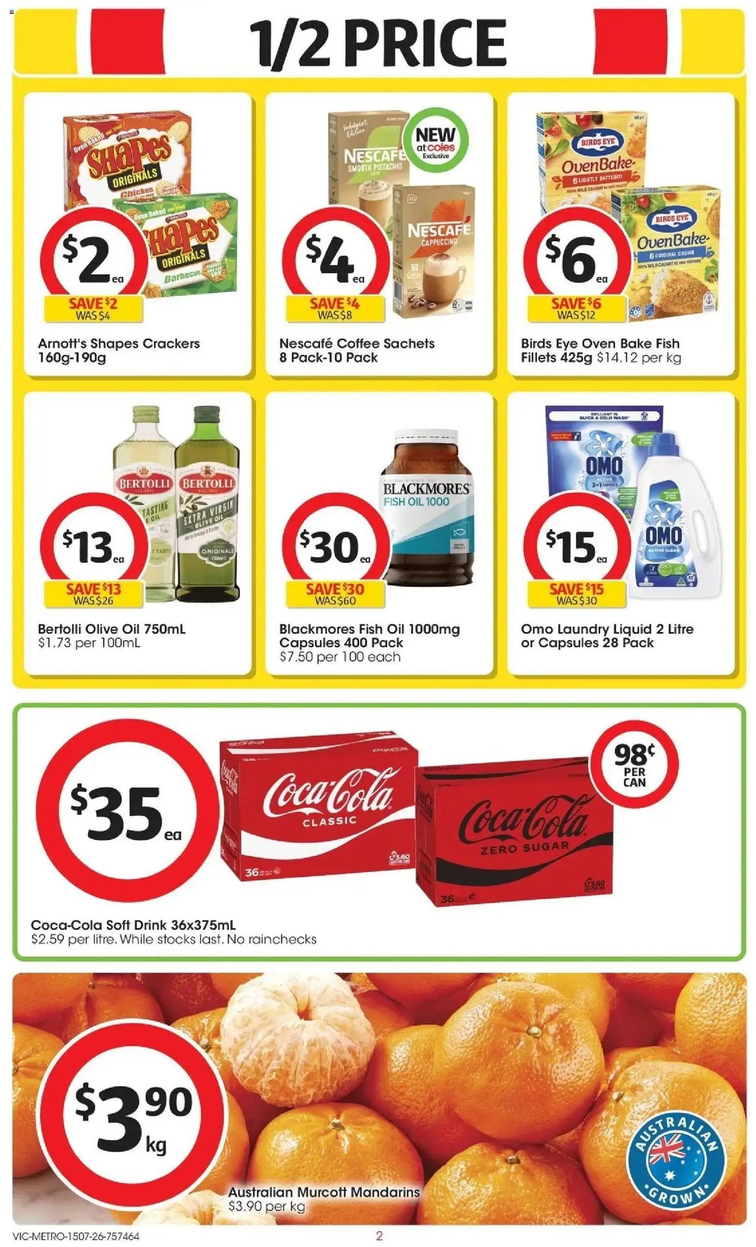 Coles catalogue from 15/07/2026 Coles catalogue VIC