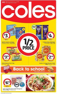 Coles catalogue from 15/07/2026 Coles catalogue VIC