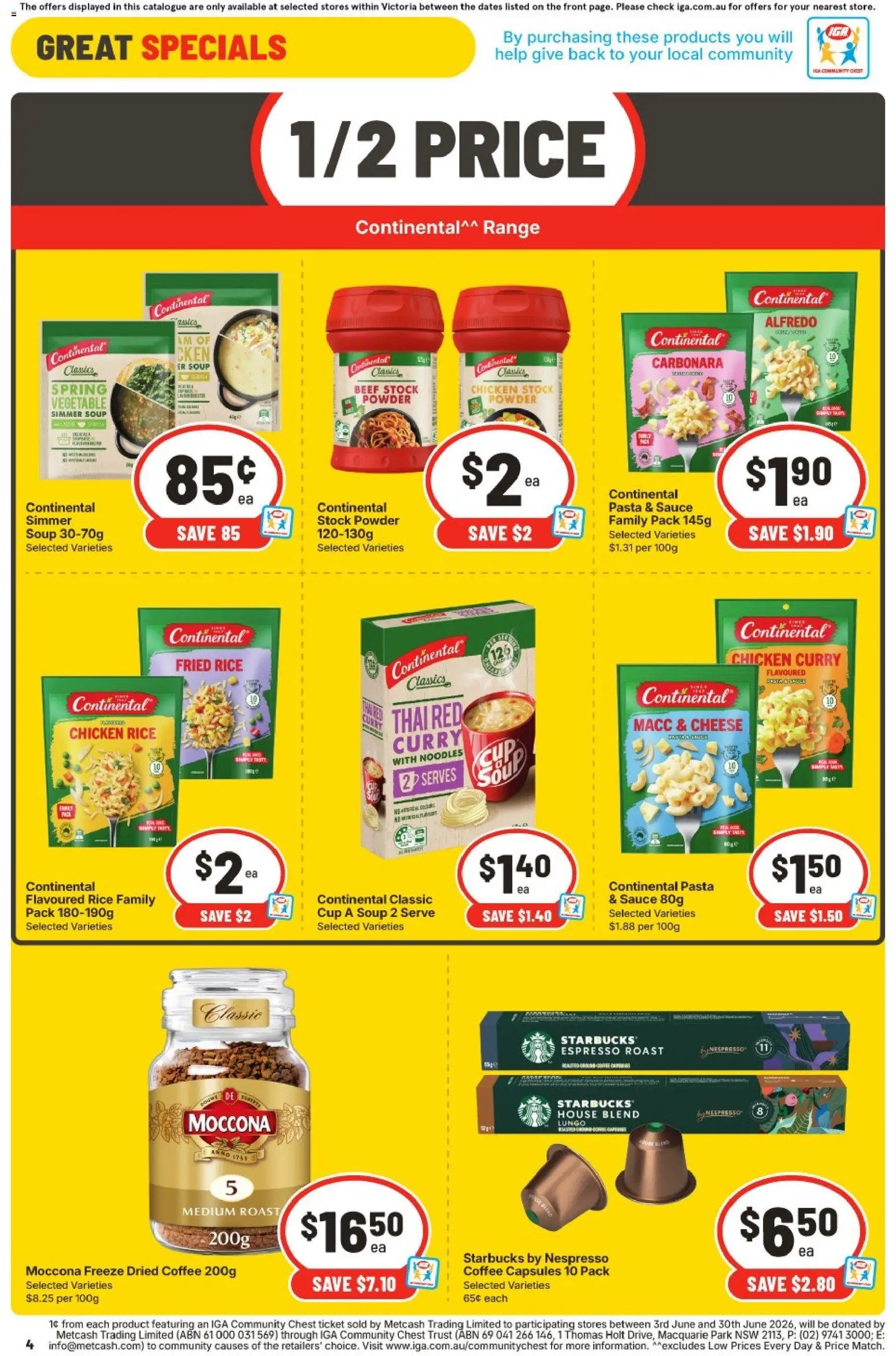 IGA catalogue from 10/06/2026 IGA catalogue VIC