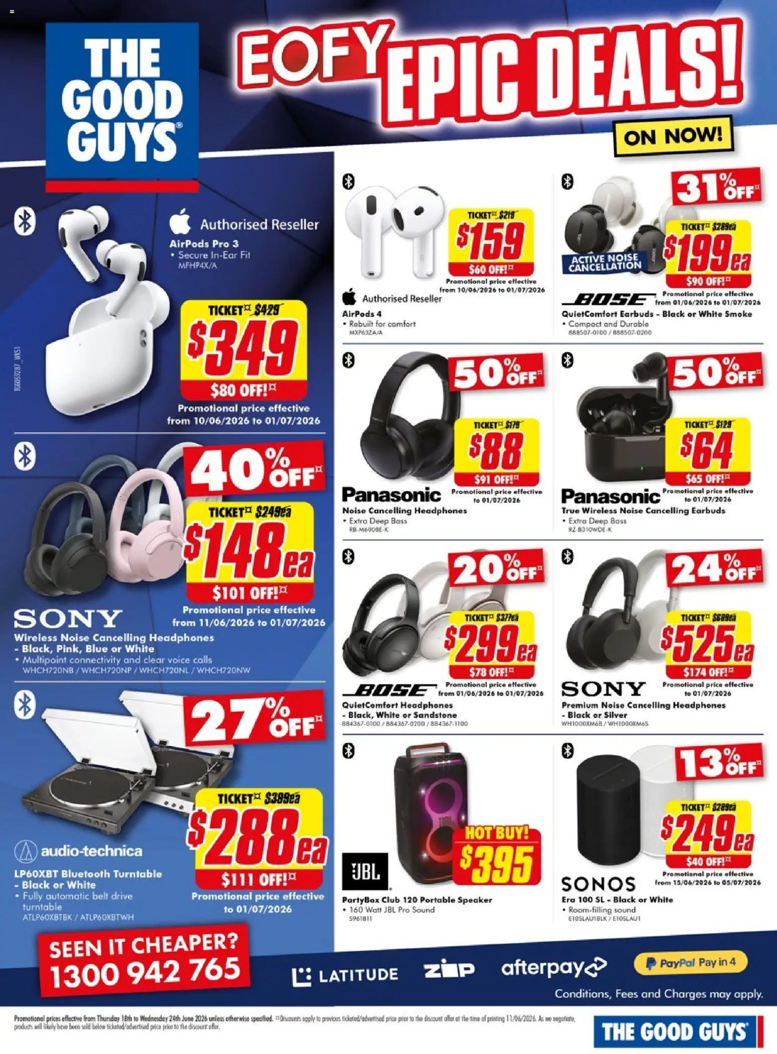 The Good Guys catalogue from 18/06/2026 The Good Guys EOFY