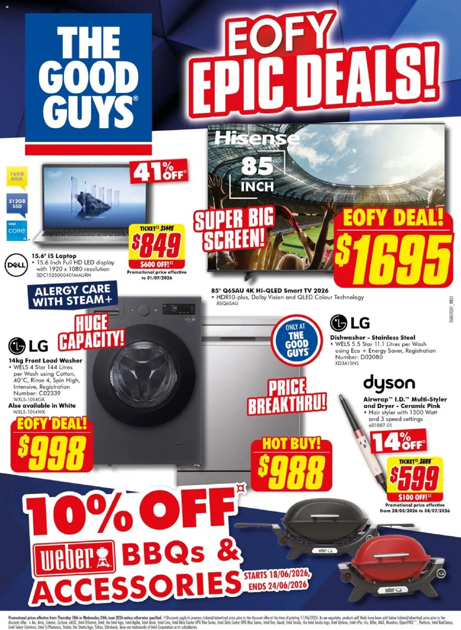 The Good Guys catalogue from 18/06/2026 The Good Guys EOFY