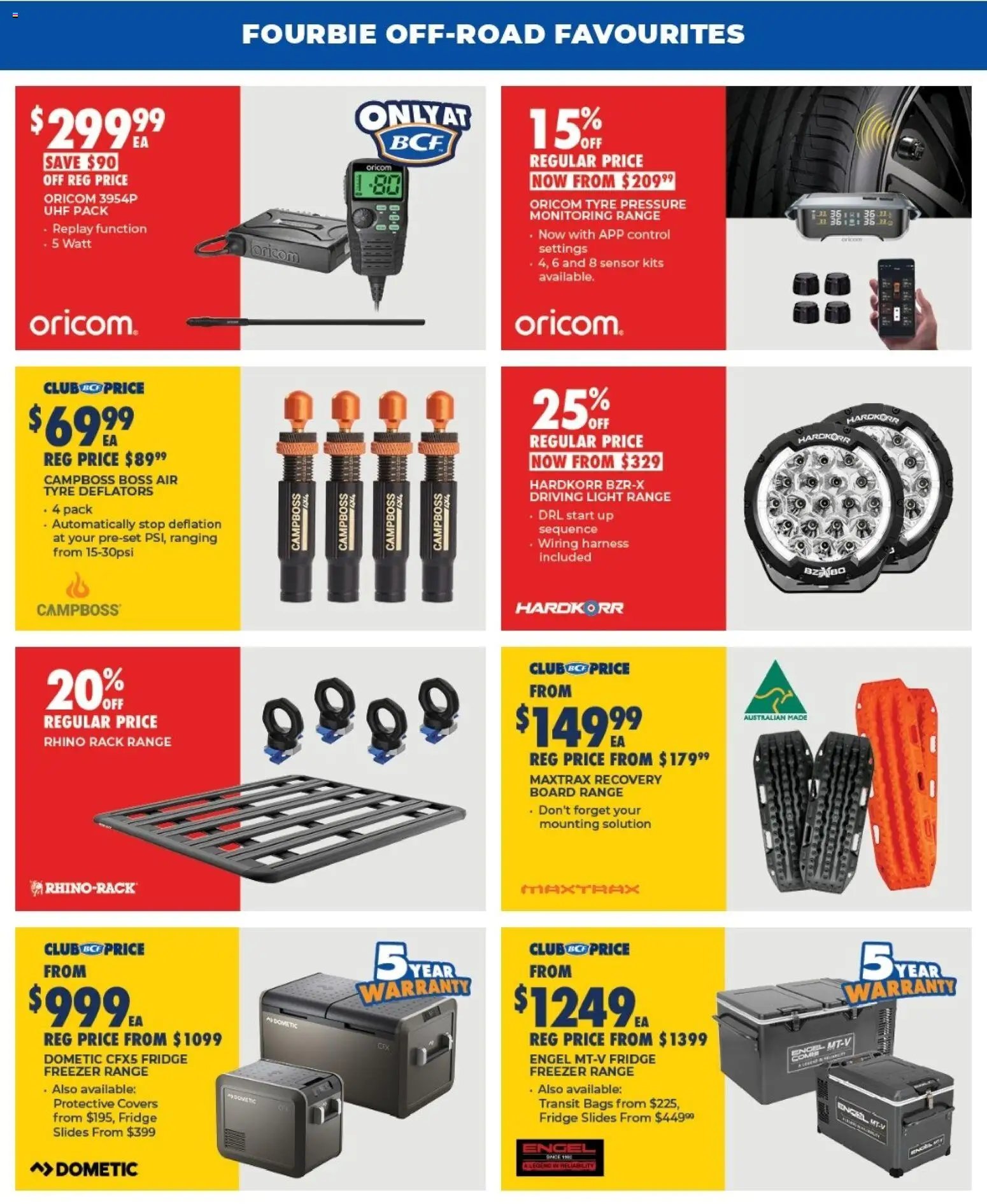 BCF catalogue from 21/07/2026 BCF catalogue