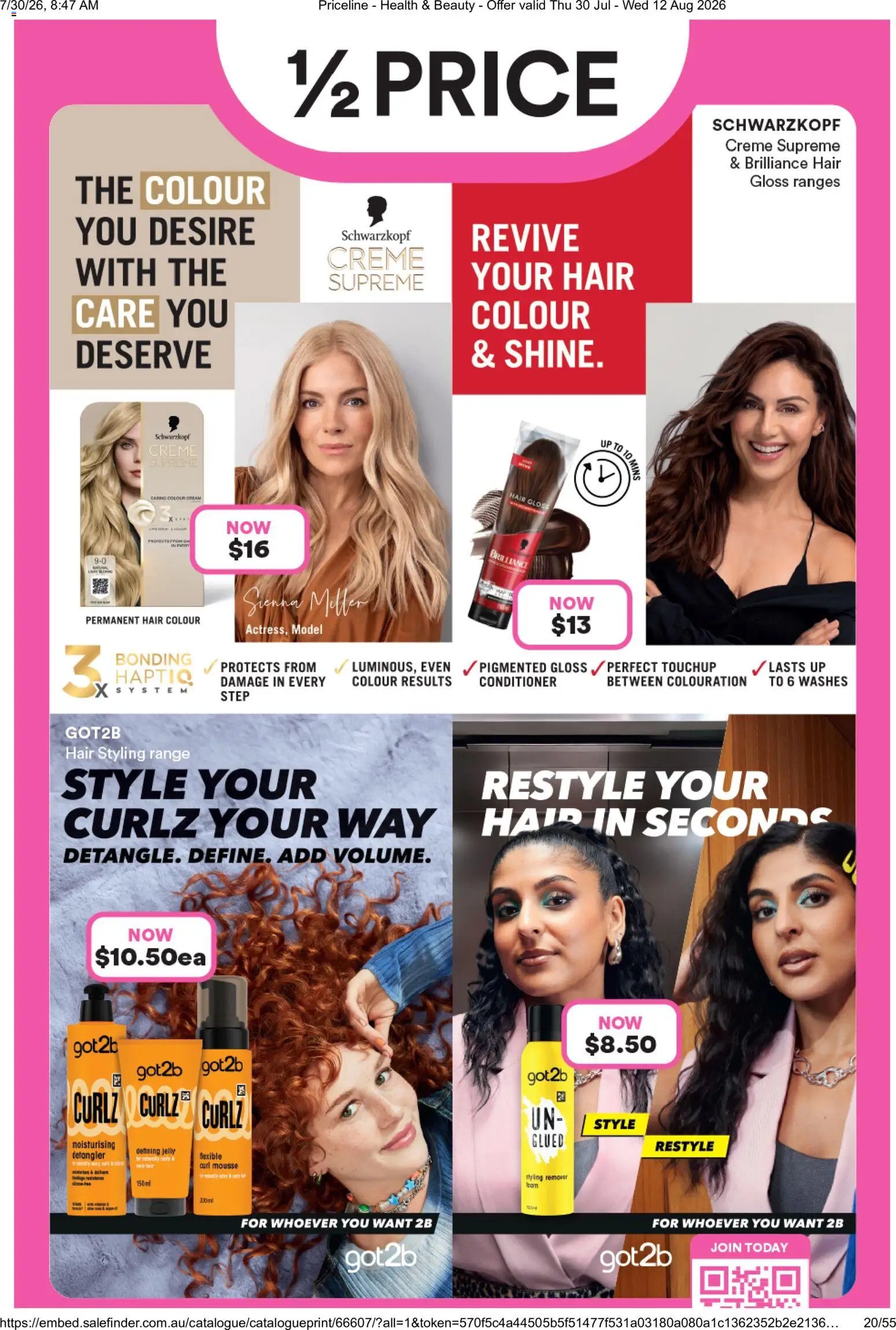 Priceline Pharmacy catalogue from 30/07/2026 Priceline Pharmacy catalogue