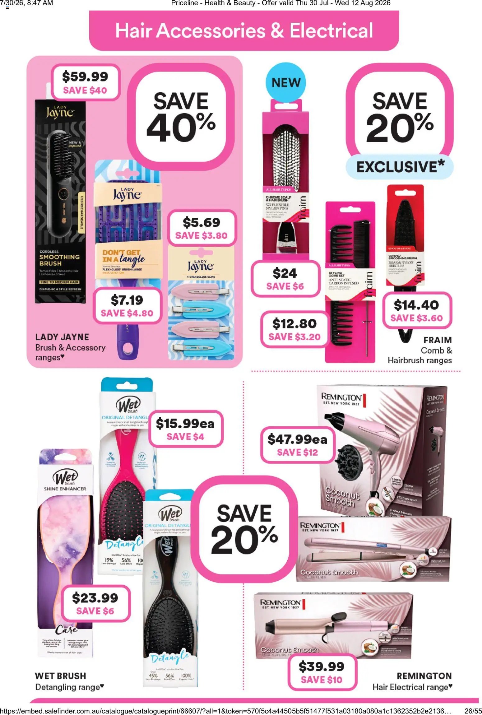 Priceline Pharmacy catalogue from 30/07/2026 Priceline Pharmacy catalogue