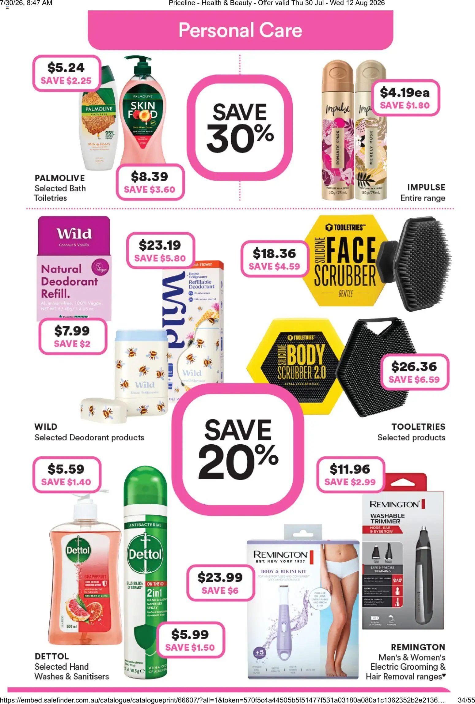 Priceline Pharmacy catalogue from 30/07/2026 Priceline Pharmacy catalogue