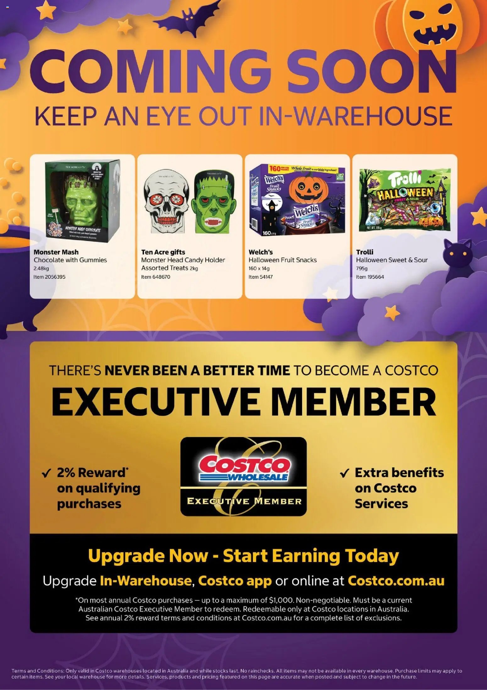 Costco catalogue from 10/08/2026 Costco catalogue Shop Halloween In-warehouse