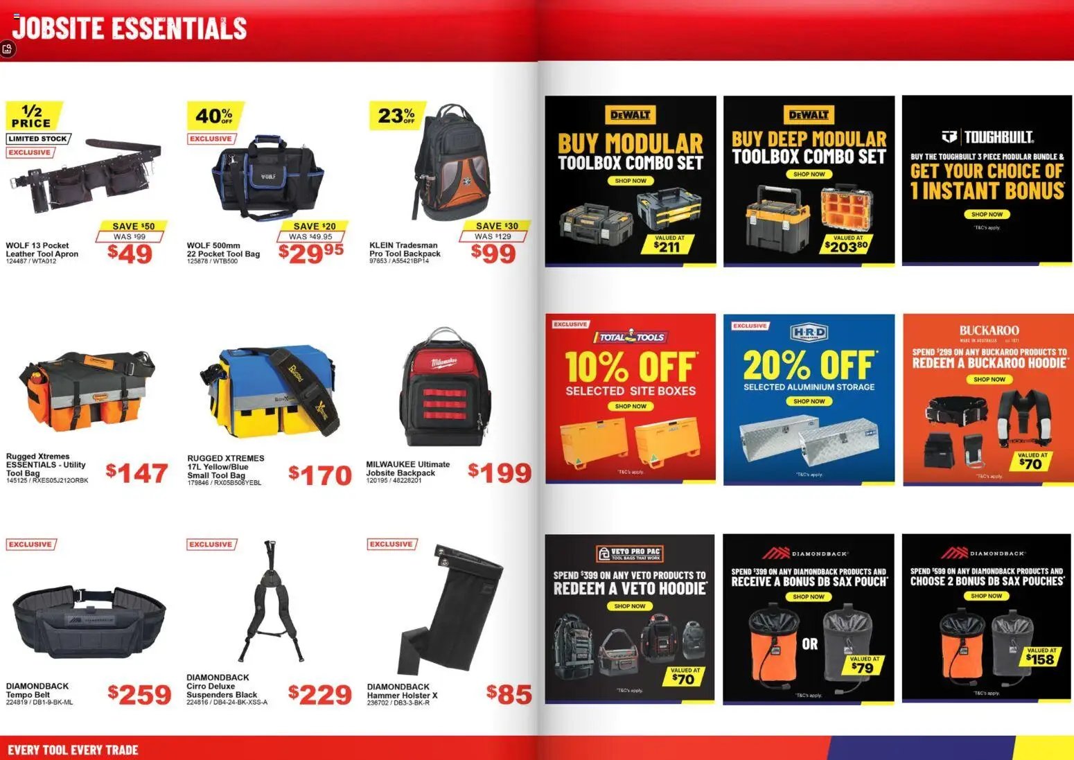 Total Tools catalogue from 04/08/2026 Total Tools catalogue