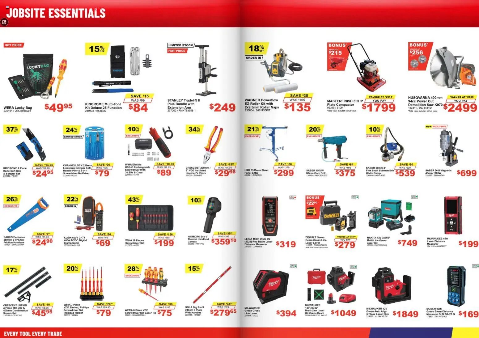 Total Tools catalogue from 04/08/2026 Total Tools catalogue