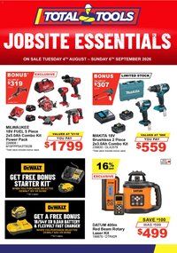 Total Tools catalogue from 04/08/2026 Total Tools catalogue