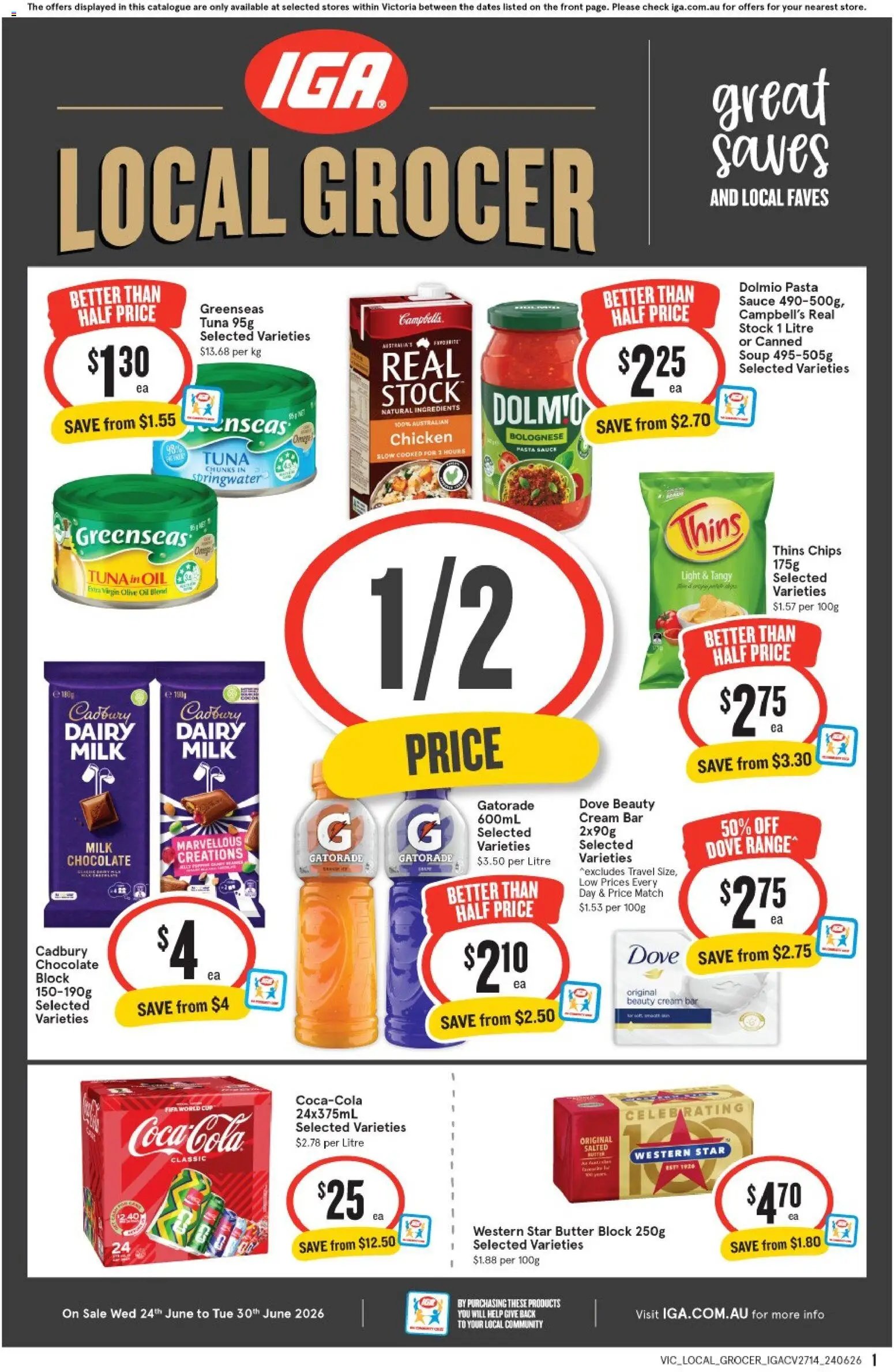 IGA catalogue from 24/06/2026 IGA Local Grocer VIC