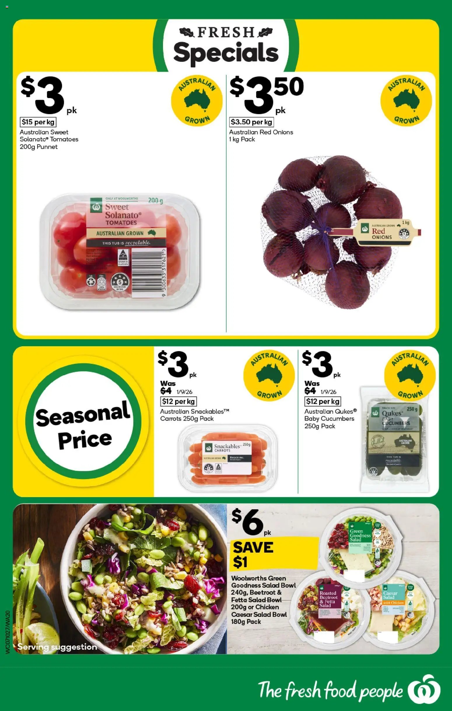 Woolworths catalogue from 07/10/2026 Woolworths catalogue WA