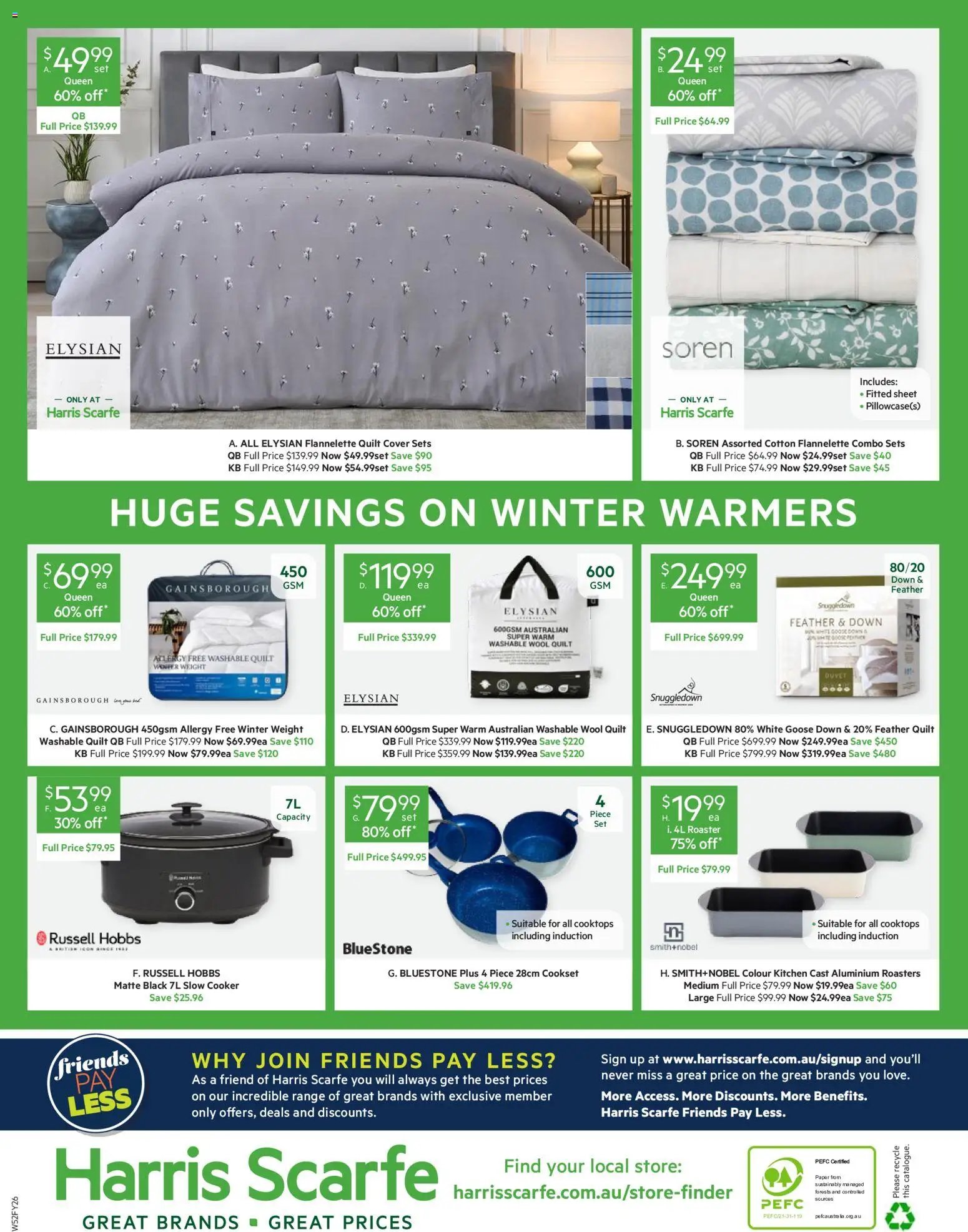 Harris Scarfe catalogue from 27/06/2026 Harris Scarfe catalogue
