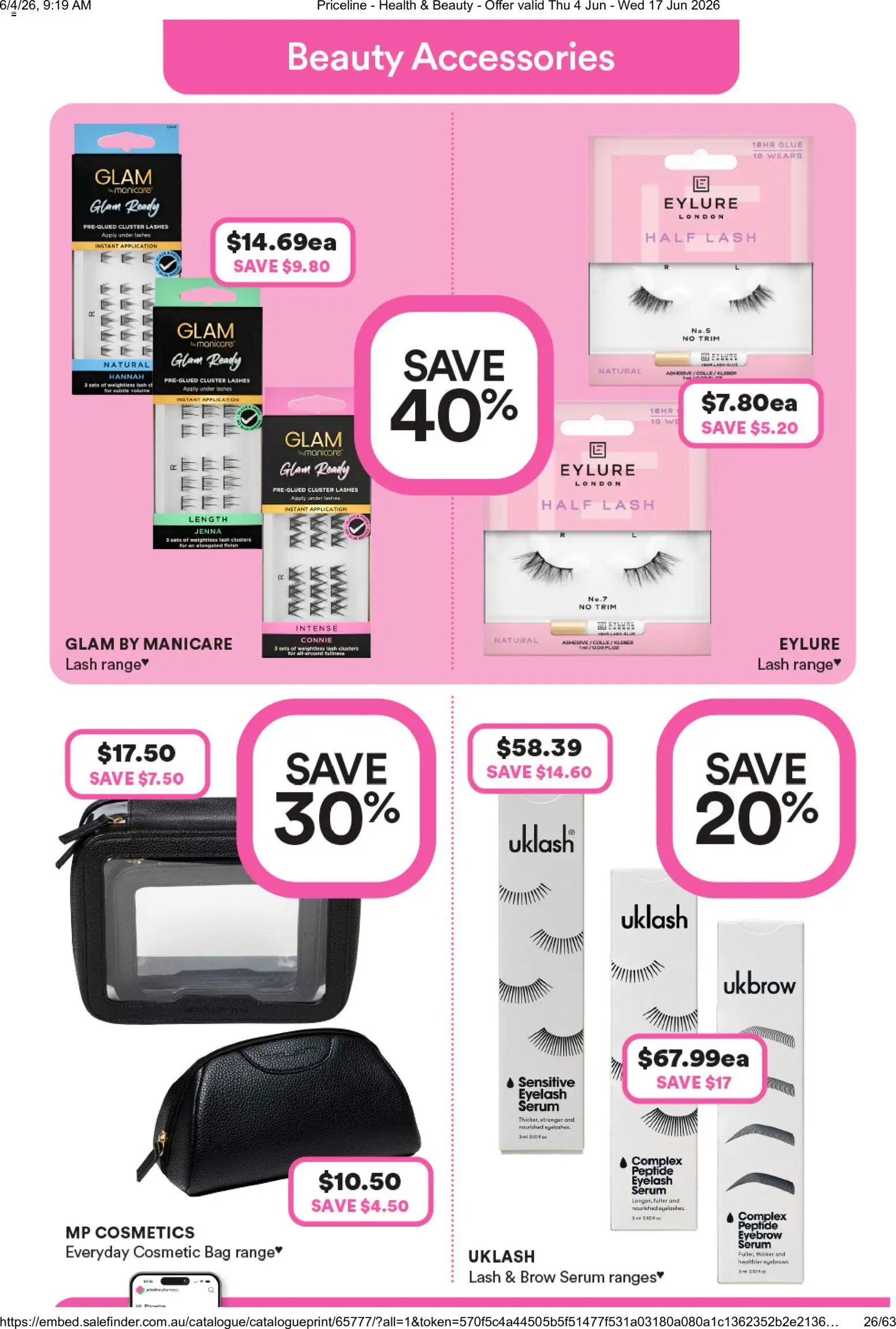 Priceline Pharmacy catalogue from 04/06/2026 Priceline Pharmacy catalogue