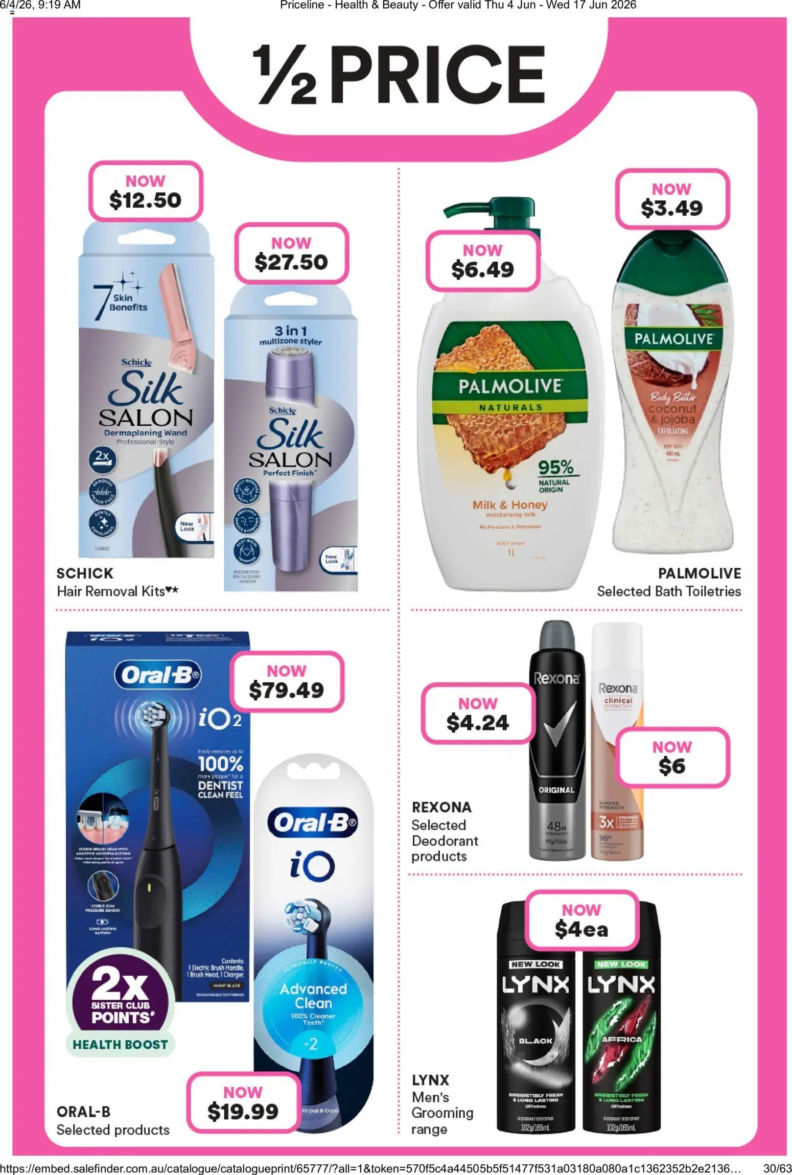 Priceline Pharmacy catalogue from 04/06/2026 Priceline Pharmacy catalogue