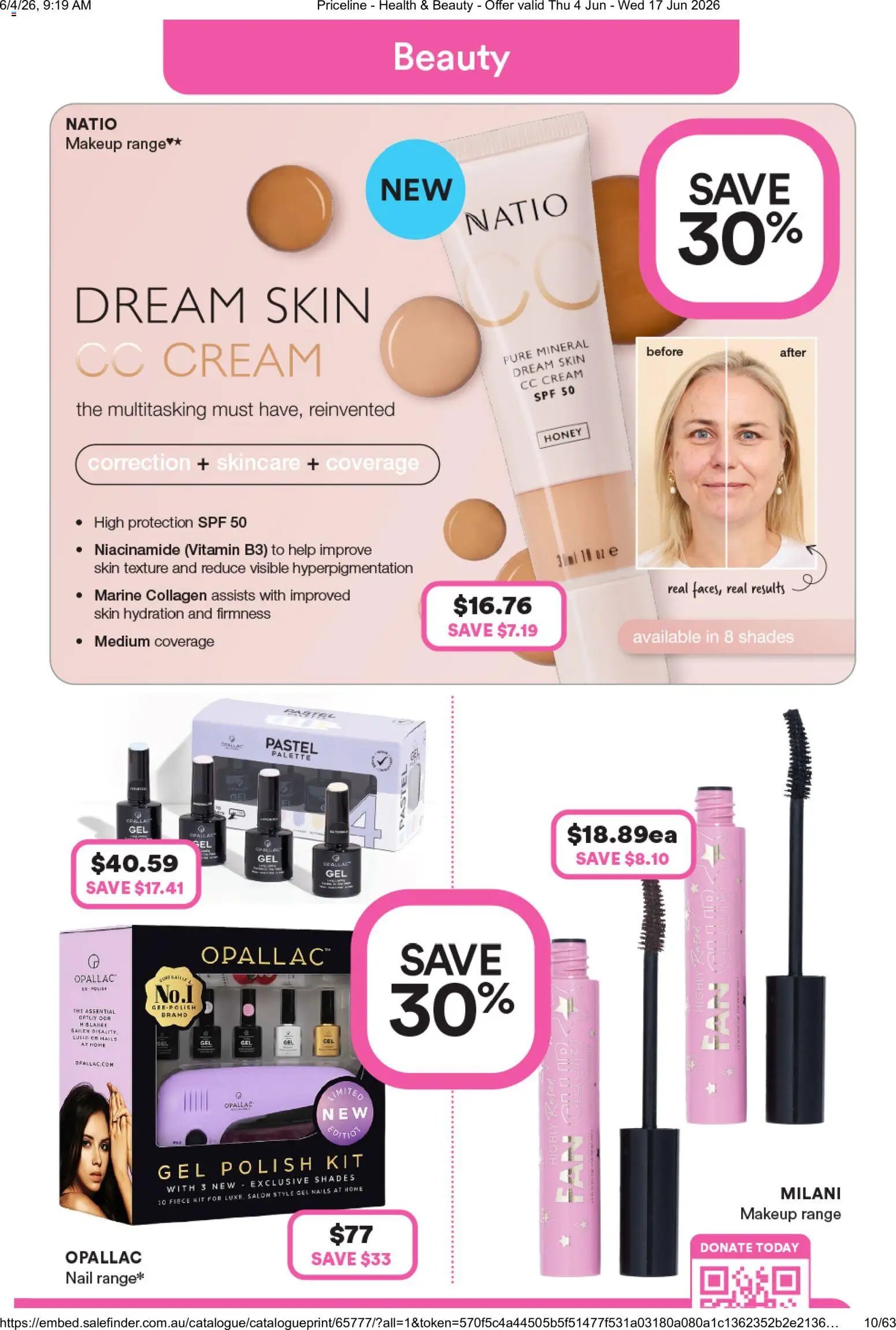Priceline Pharmacy catalogue from 04/06/2026 Priceline Pharmacy catalogue
