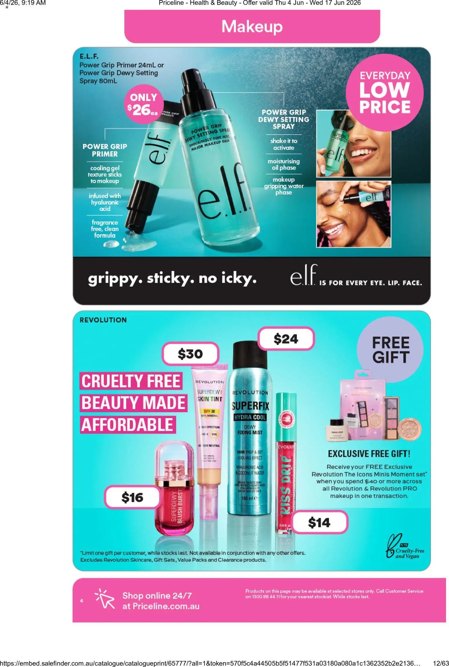 Priceline Pharmacy catalogue from 04/06/2026 Priceline Pharmacy catalogue
