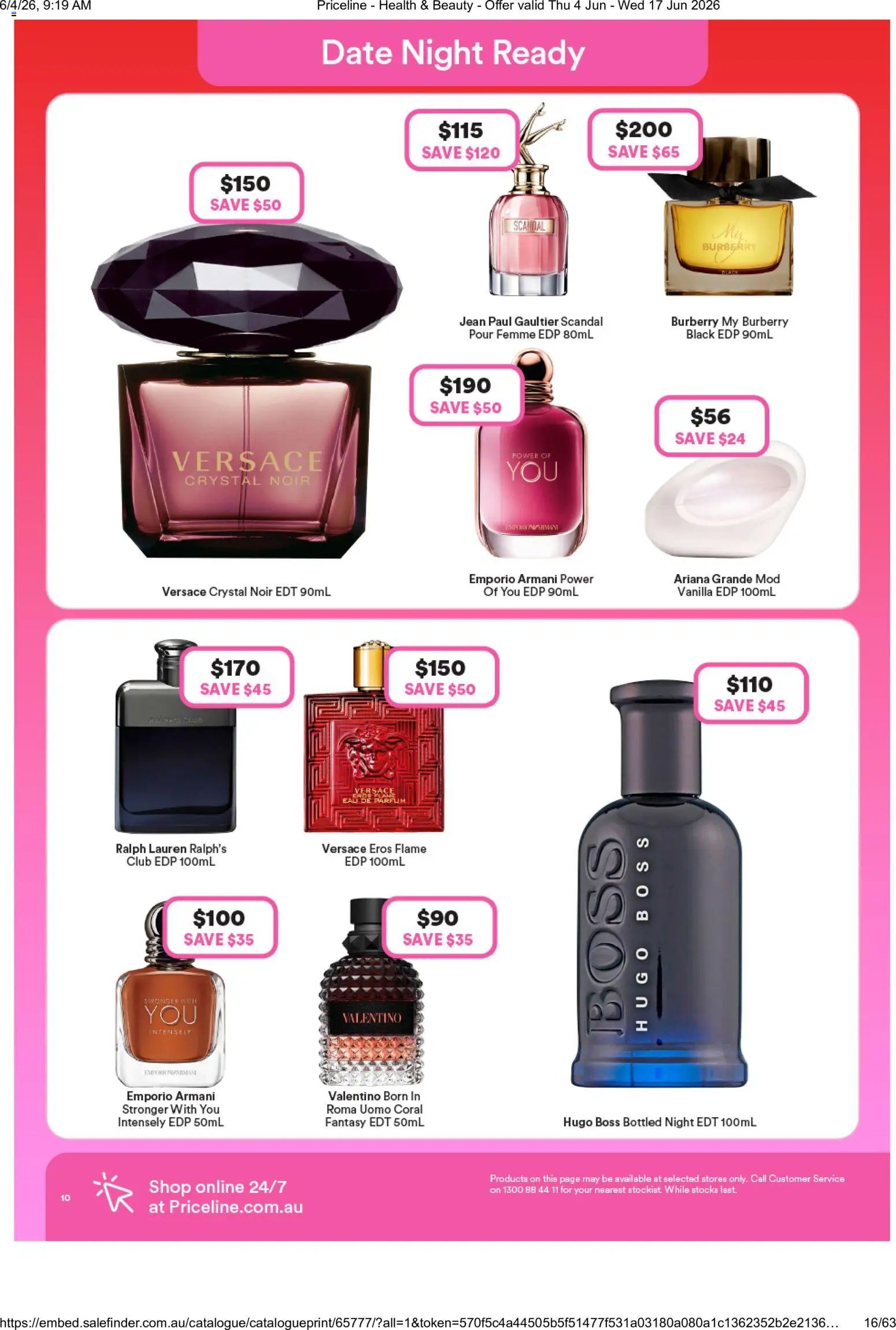 Priceline Pharmacy catalogue from 04/06/2026 Priceline Pharmacy catalogue