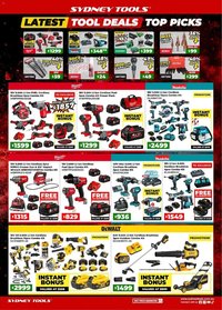 Sydney Tools catalogue from 02/07/2026 Sydney Tools catalogue