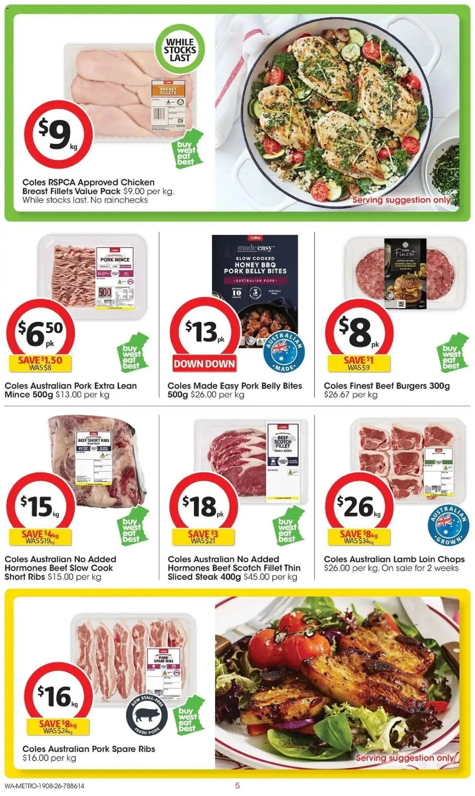 Coles catalogue from 19/08/2026 Coles catalogue WA