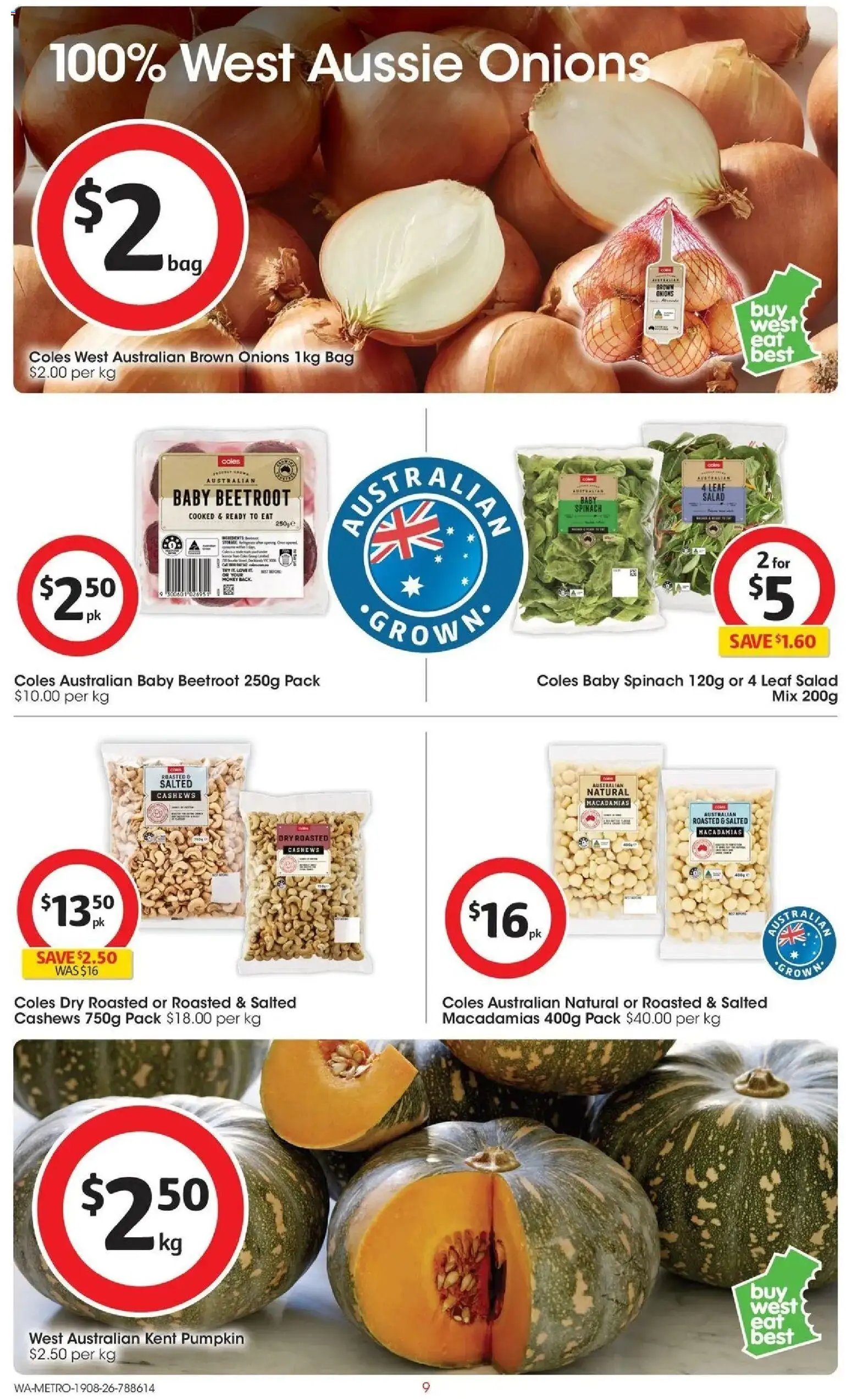 Coles catalogue from 19/08/2026 Coles catalogue WA