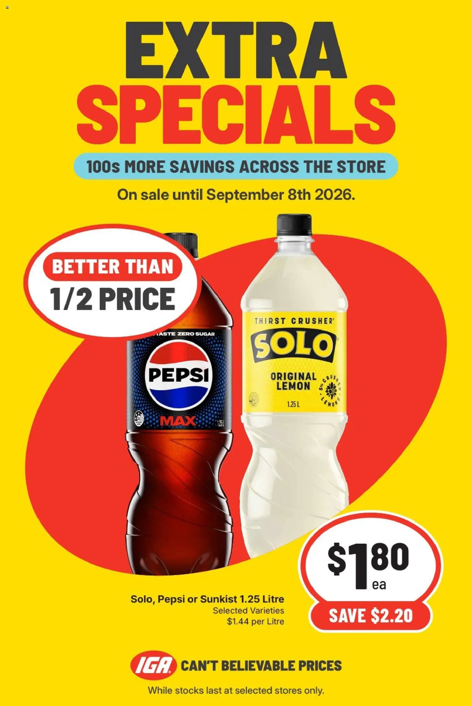 IGA catalogue from 02/08/2026 IGA catalogue East Brisbane
