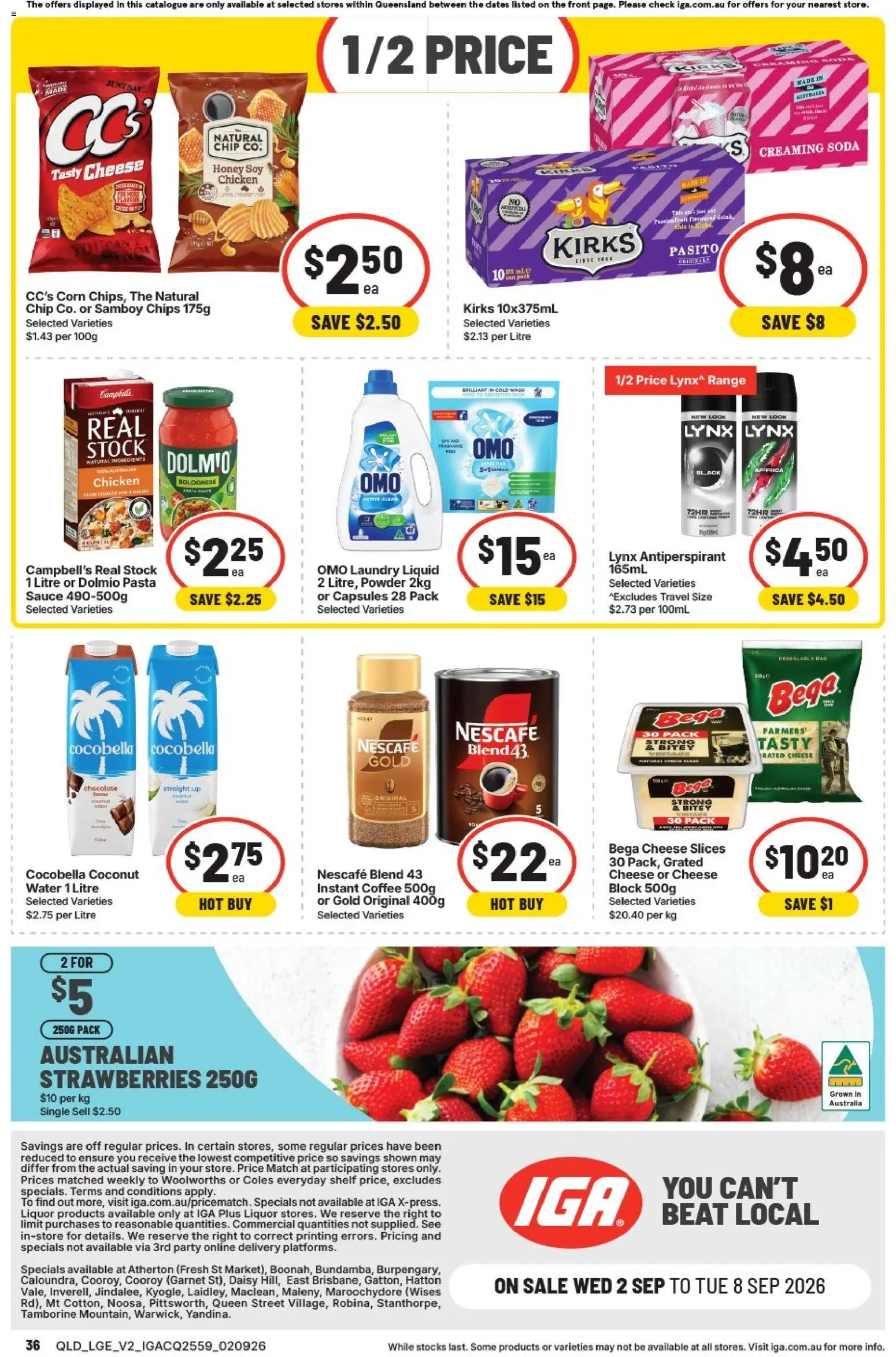 IGA catalogue from 02/08/2026 IGA catalogue East Brisbane