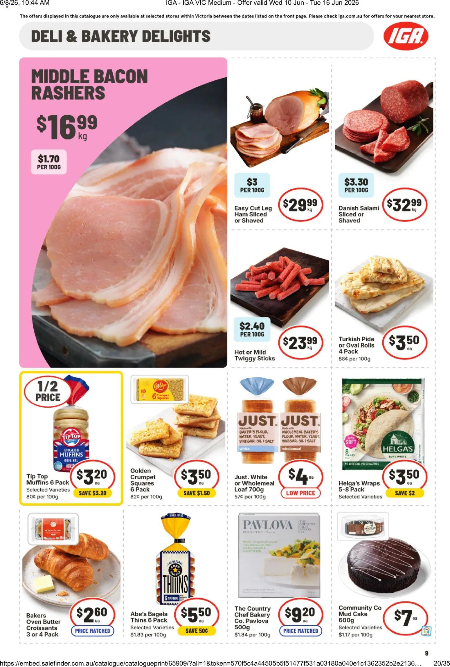 IGA catalogue from 10/06/2026 IGA catalogue