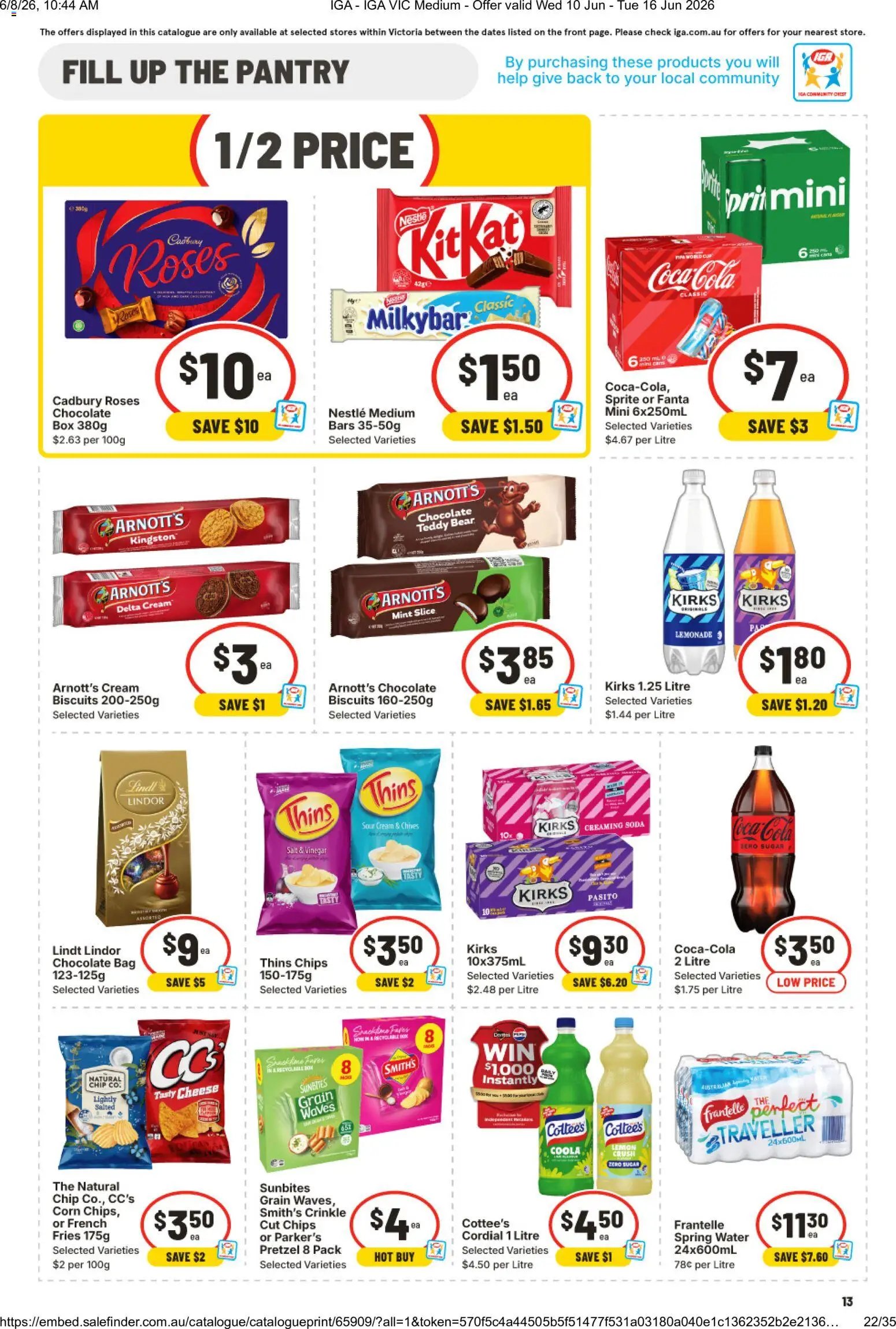 IGA catalogue from 10/06/2026 IGA catalogue