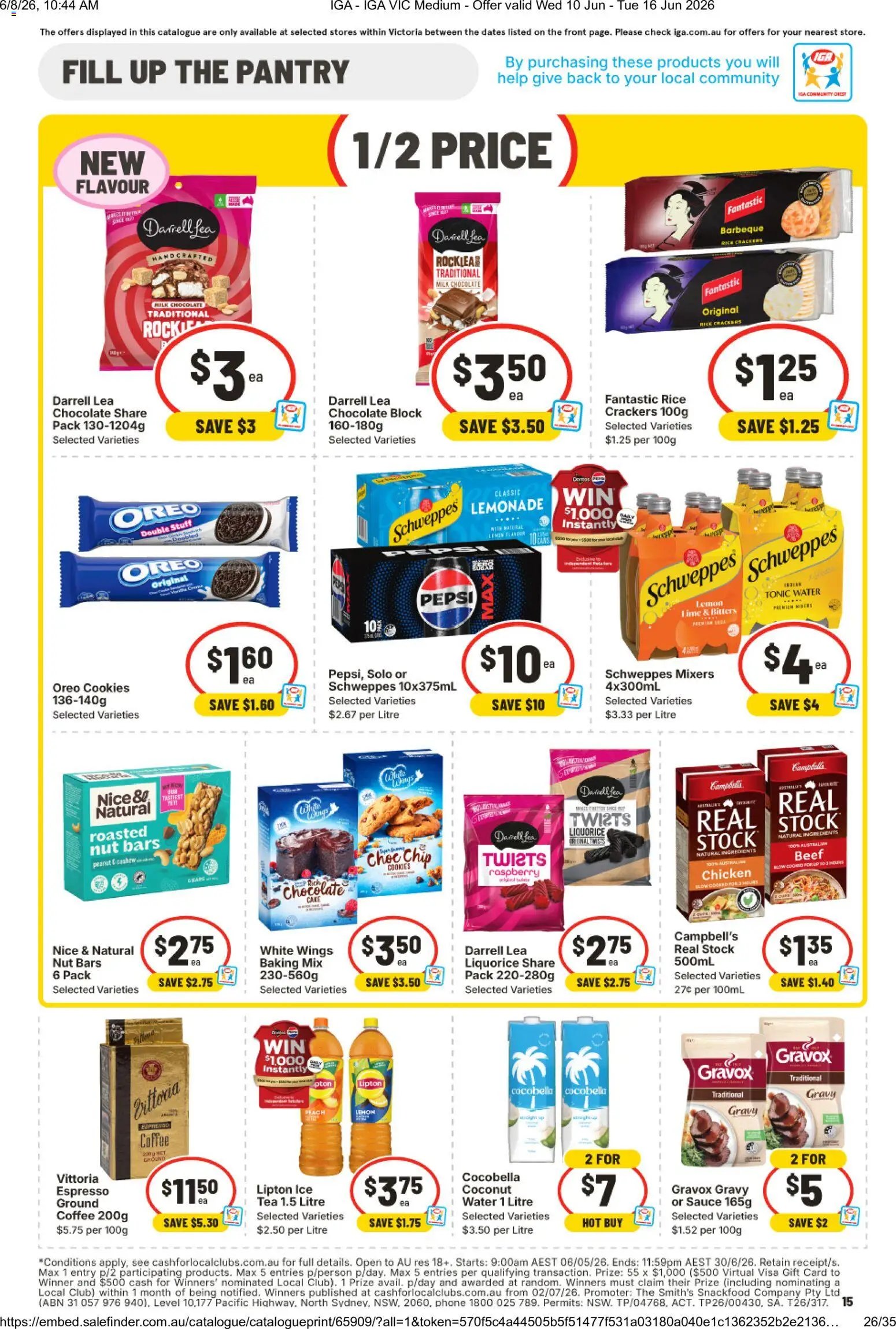 IGA catalogue from 10/06/2026 IGA catalogue