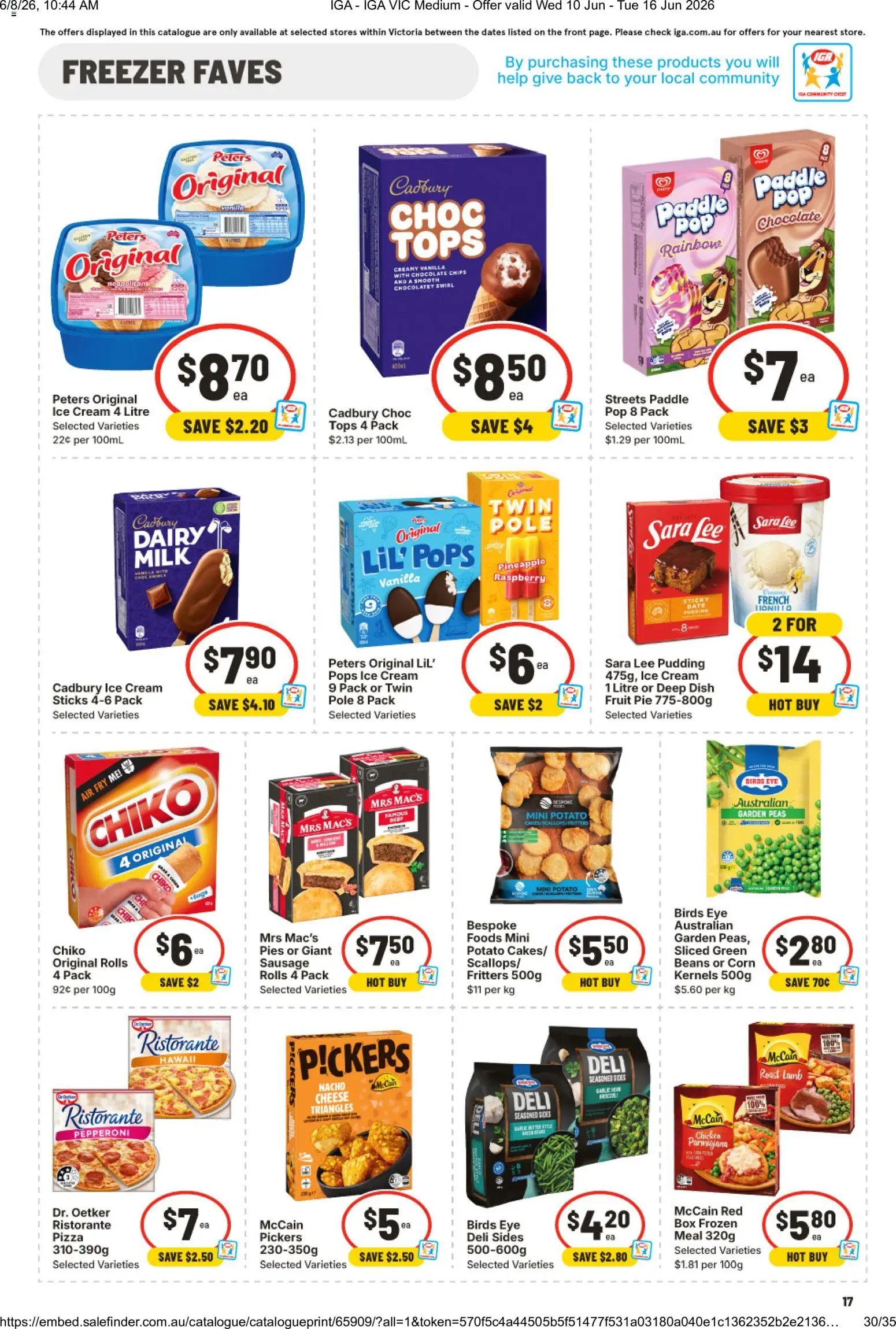 IGA catalogue from 10/06/2026 IGA catalogue