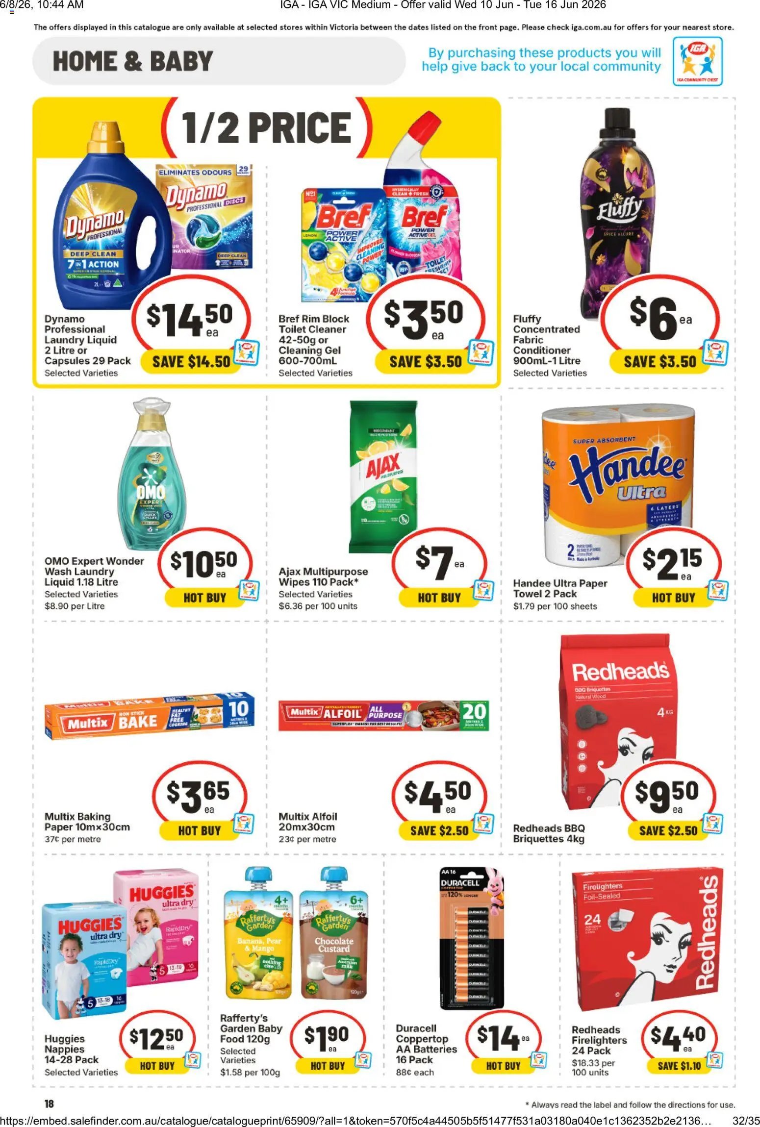 IGA catalogue from 10/06/2026 IGA catalogue