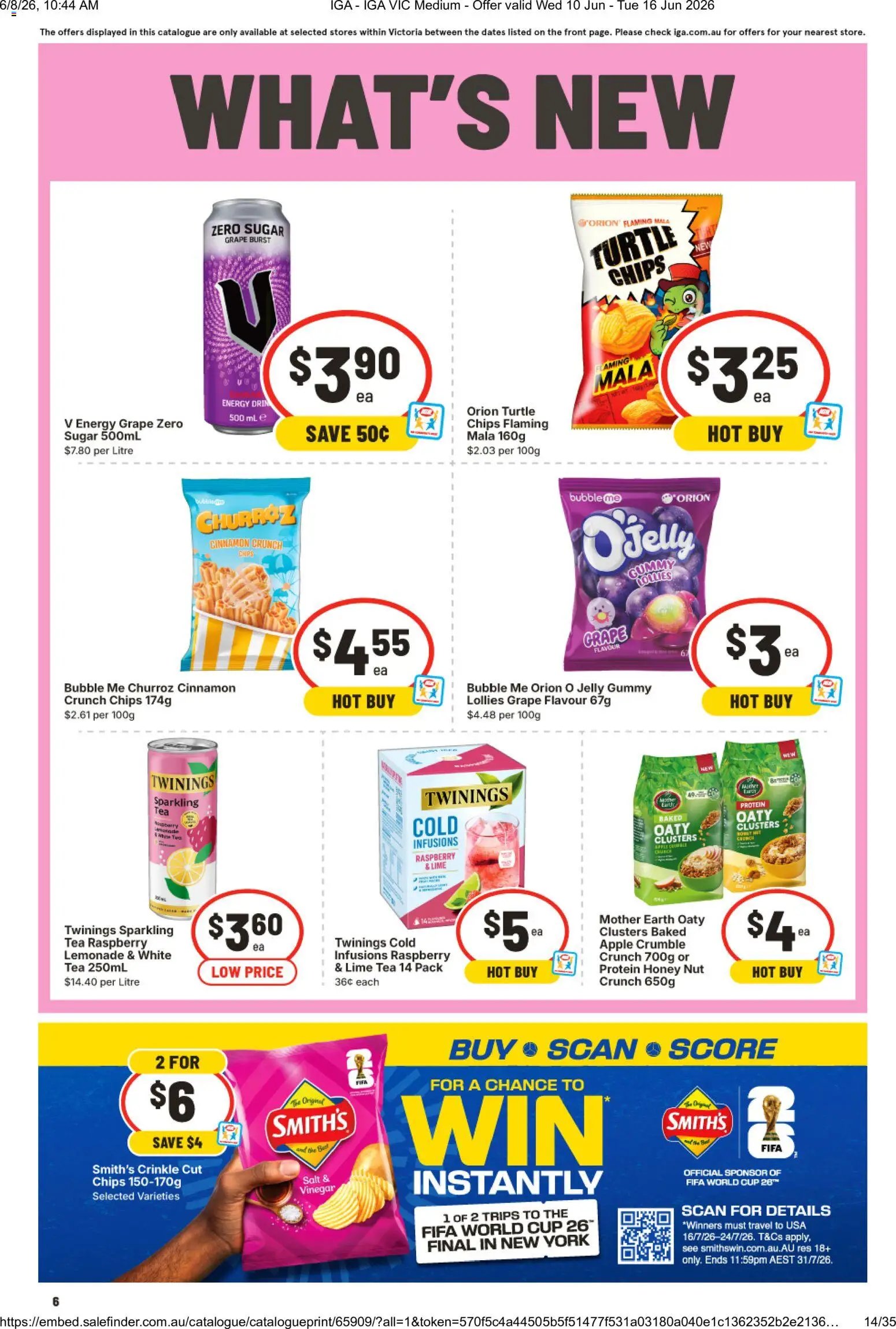 IGA catalogue from 10/06/2026 IGA catalogue