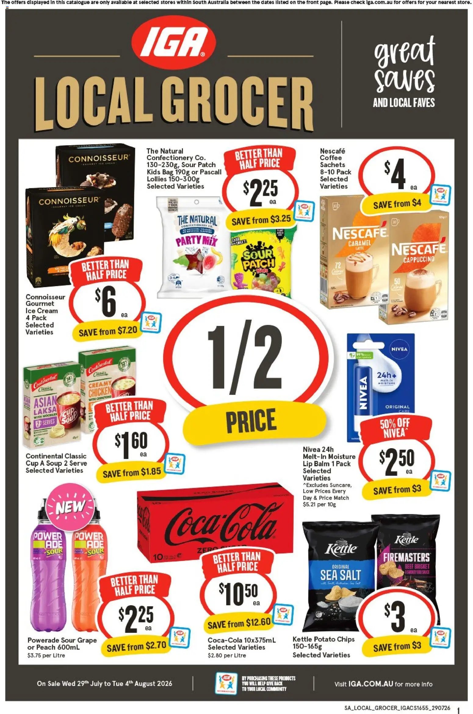 IGA catalogue from 29/07/2026 IGA Local Grocer SA