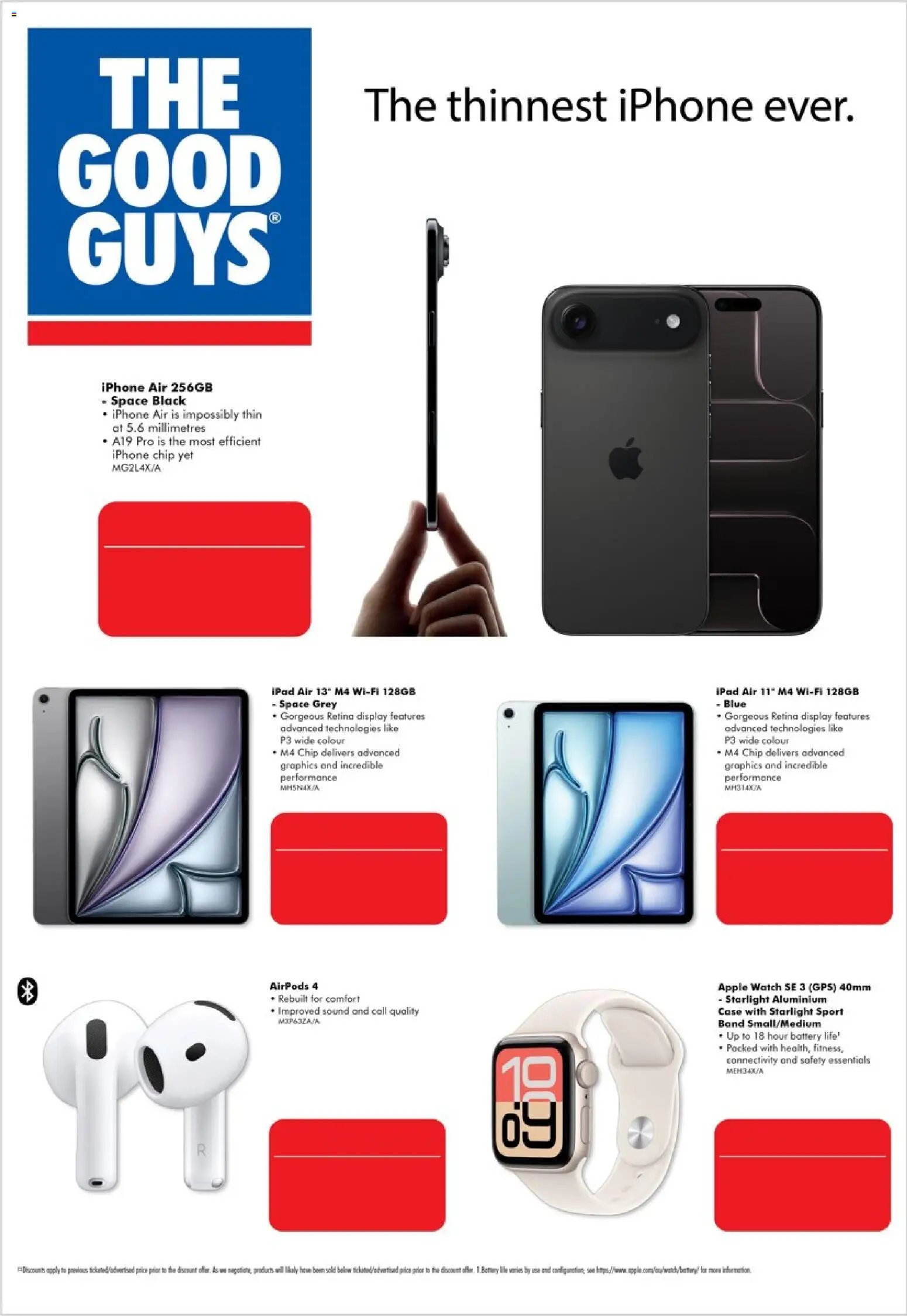 The Good Guys catalogue from 31/07/2026 The Good Guys Apple