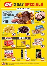 IGA catalogue from 19/06/2026 IGA - 3 Day Specials - WA