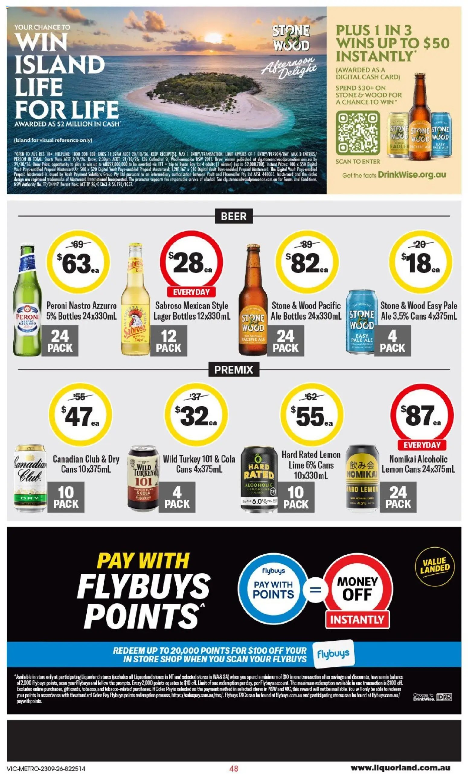 Coles catalogue from 23/09/2026 Coles catalogue Liquorland VIC