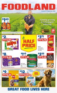 Foodland catalogue from 09/09/2026 Foodland catalogue