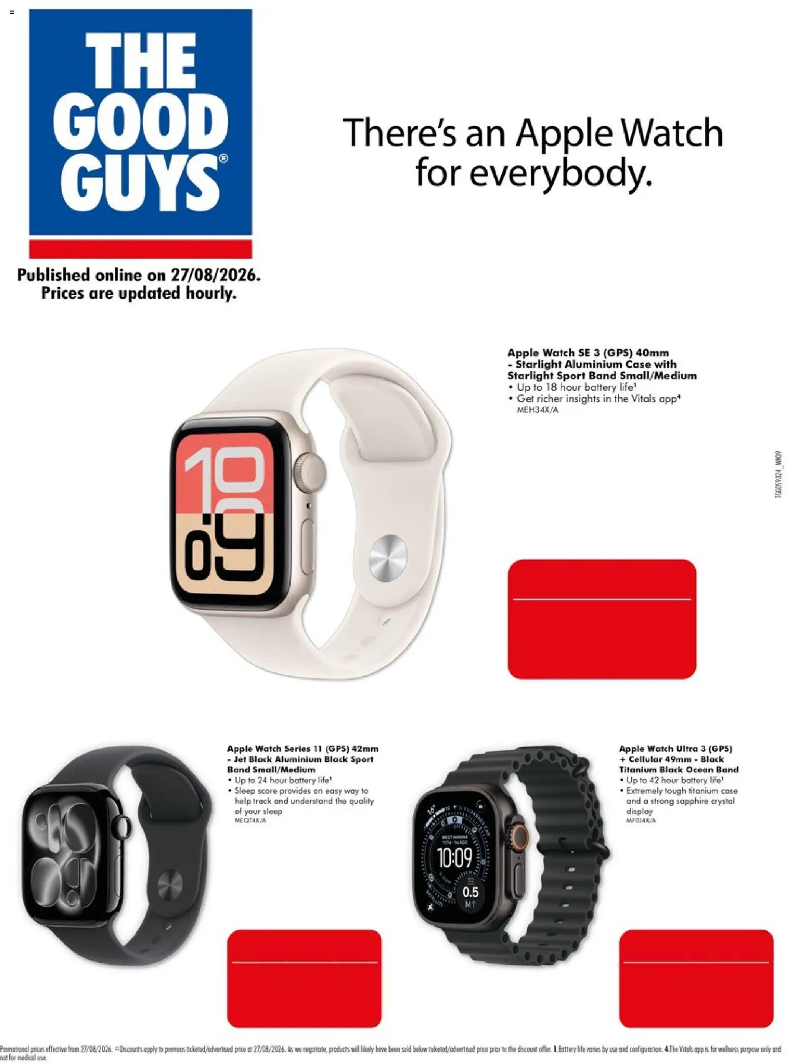 The Good Guys catalogue from 26/08/2026 The Good Guys catalogue APPLE