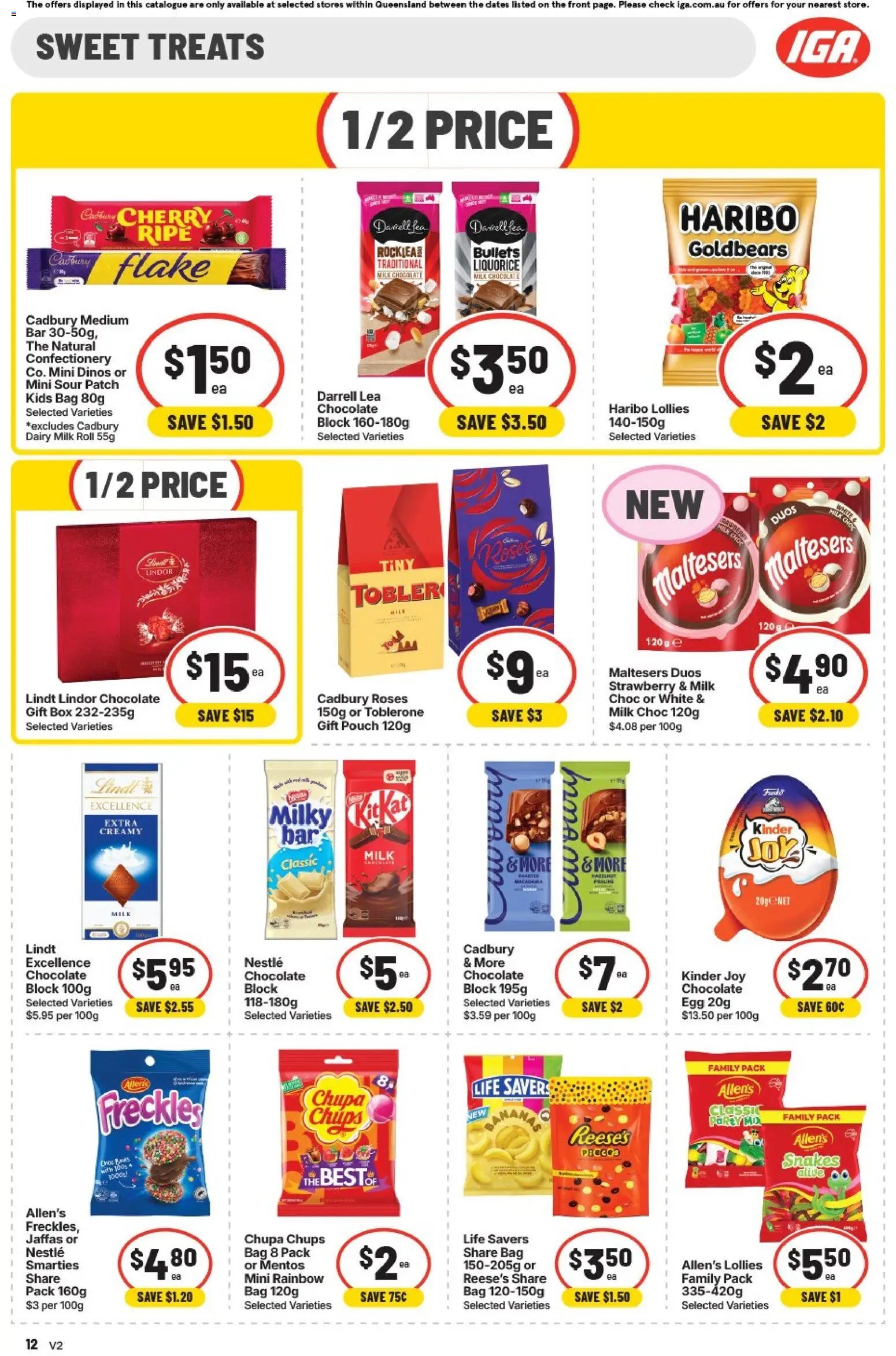 IGA catalogue from 25/08/2026 IGA catalogue Extra specials East Brisbane