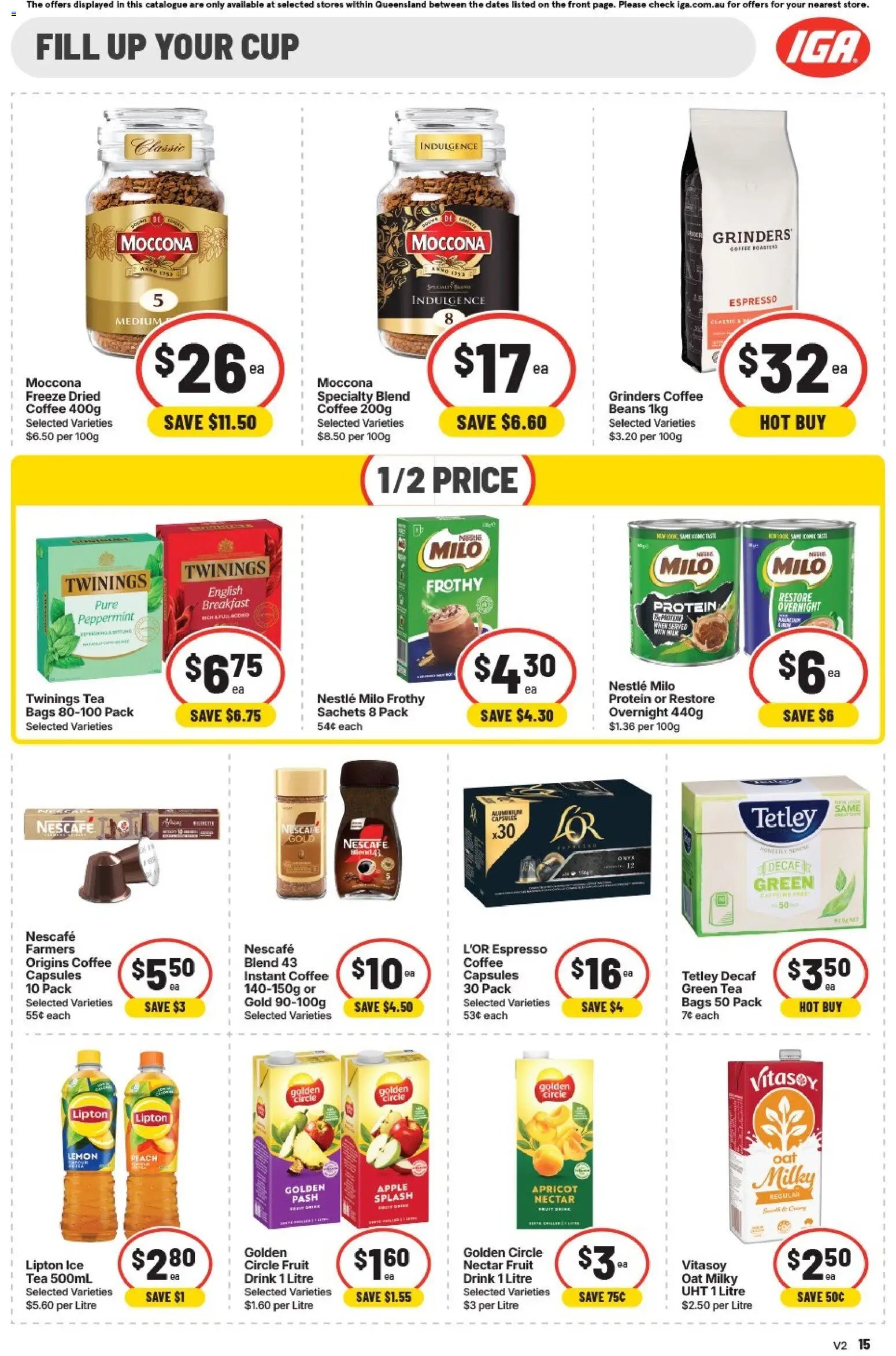 IGA catalogue from 25/08/2026 IGA catalogue Extra specials East Brisbane