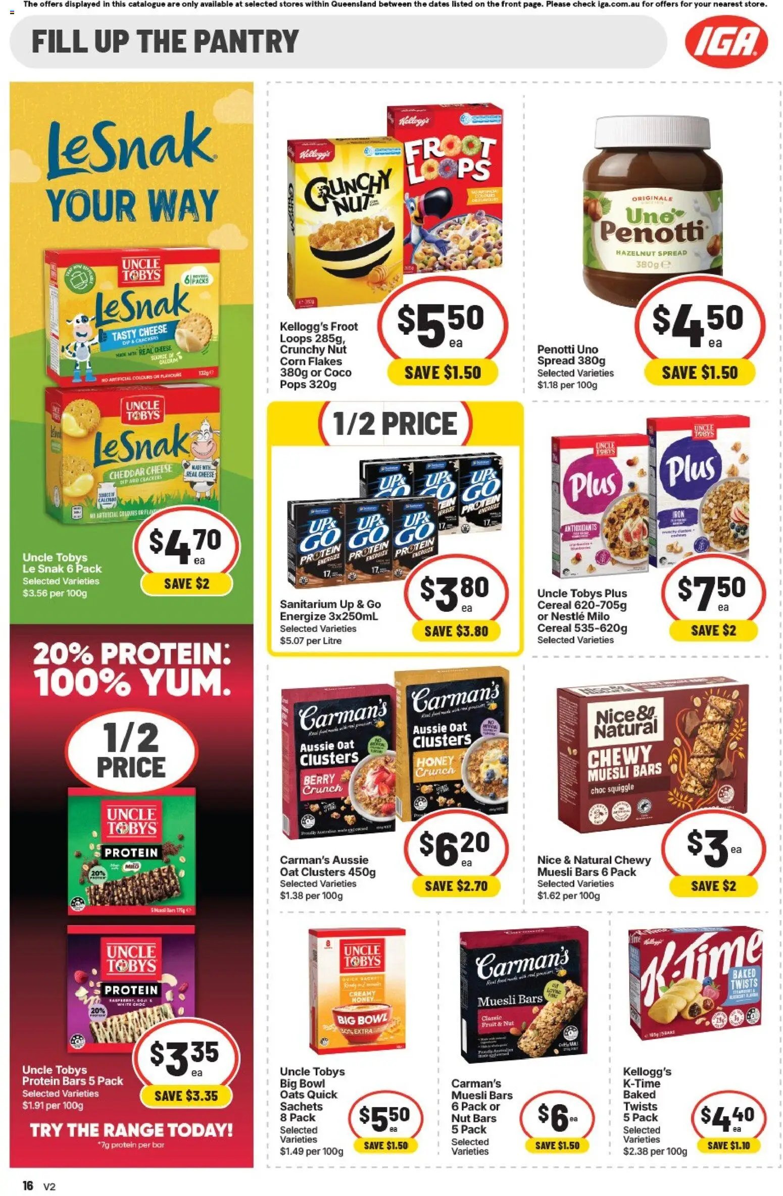 IGA catalogue from 25/08/2026 IGA catalogue Extra specials East Brisbane