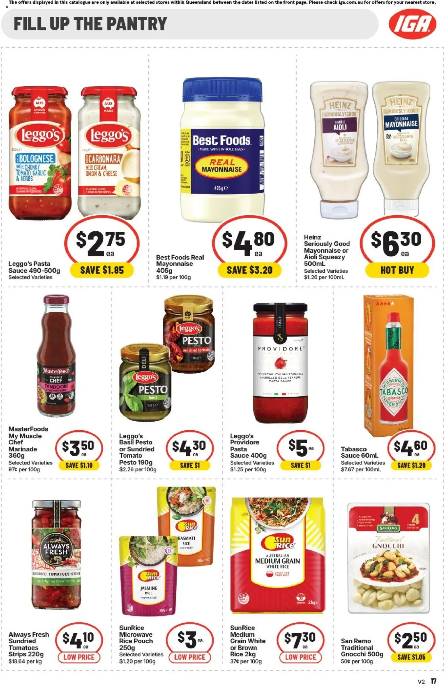 IGA catalogue from 25/08/2026 IGA catalogue Extra specials East Brisbane
