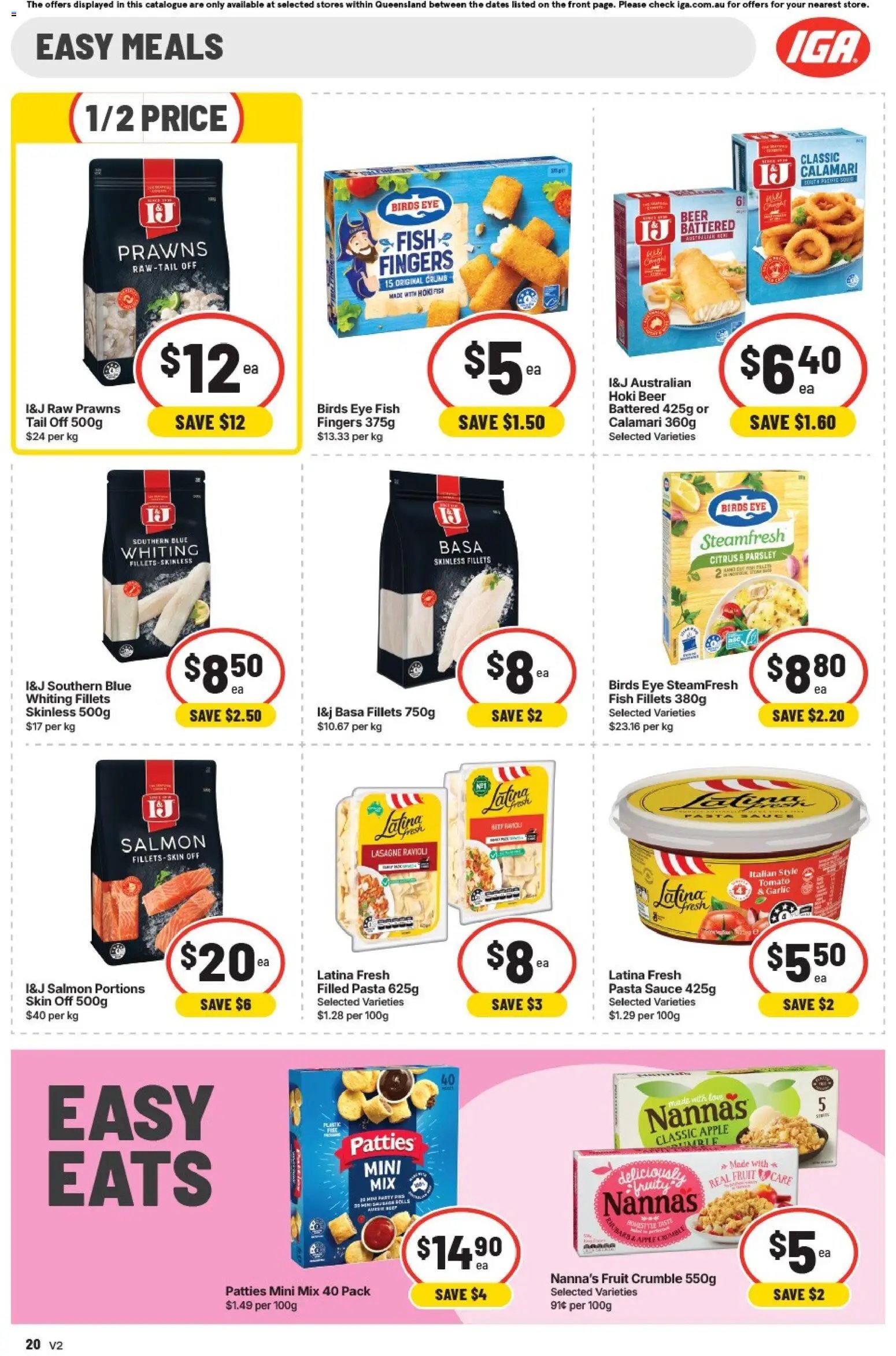 IGA catalogue from 25/08/2026 IGA catalogue Extra specials East Brisbane