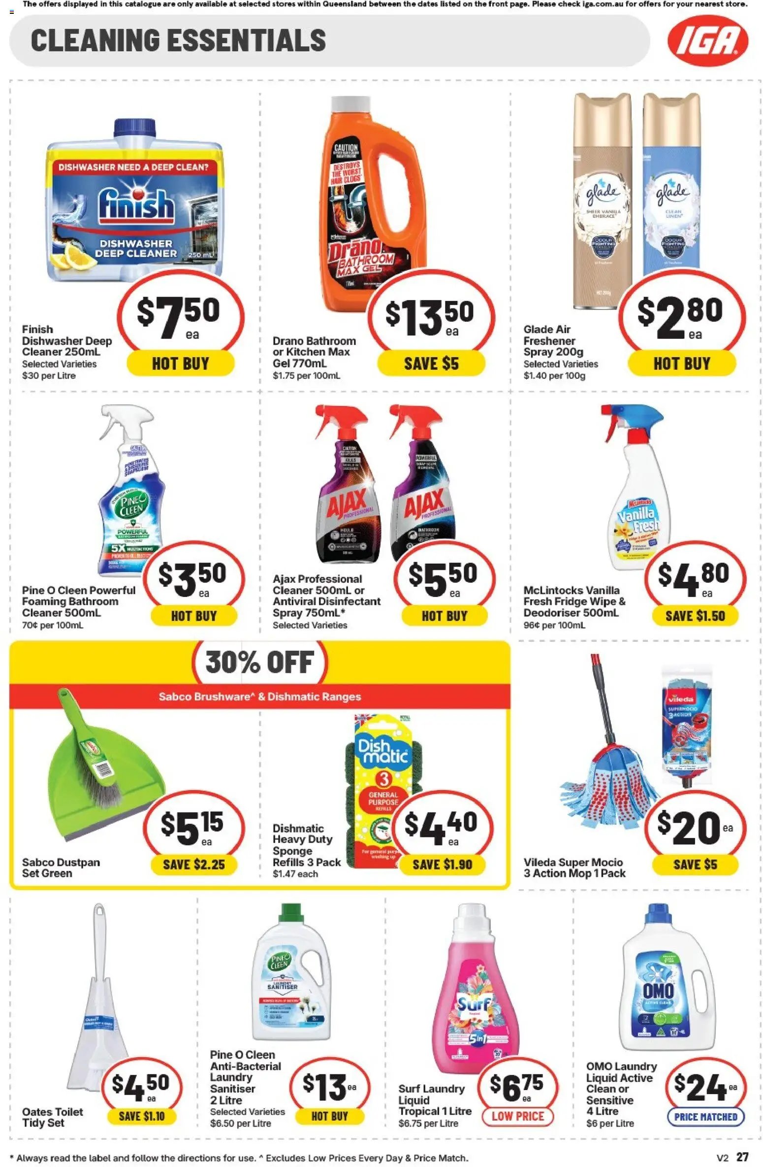 IGA catalogue from 25/08/2026 IGA catalogue Extra specials East Brisbane