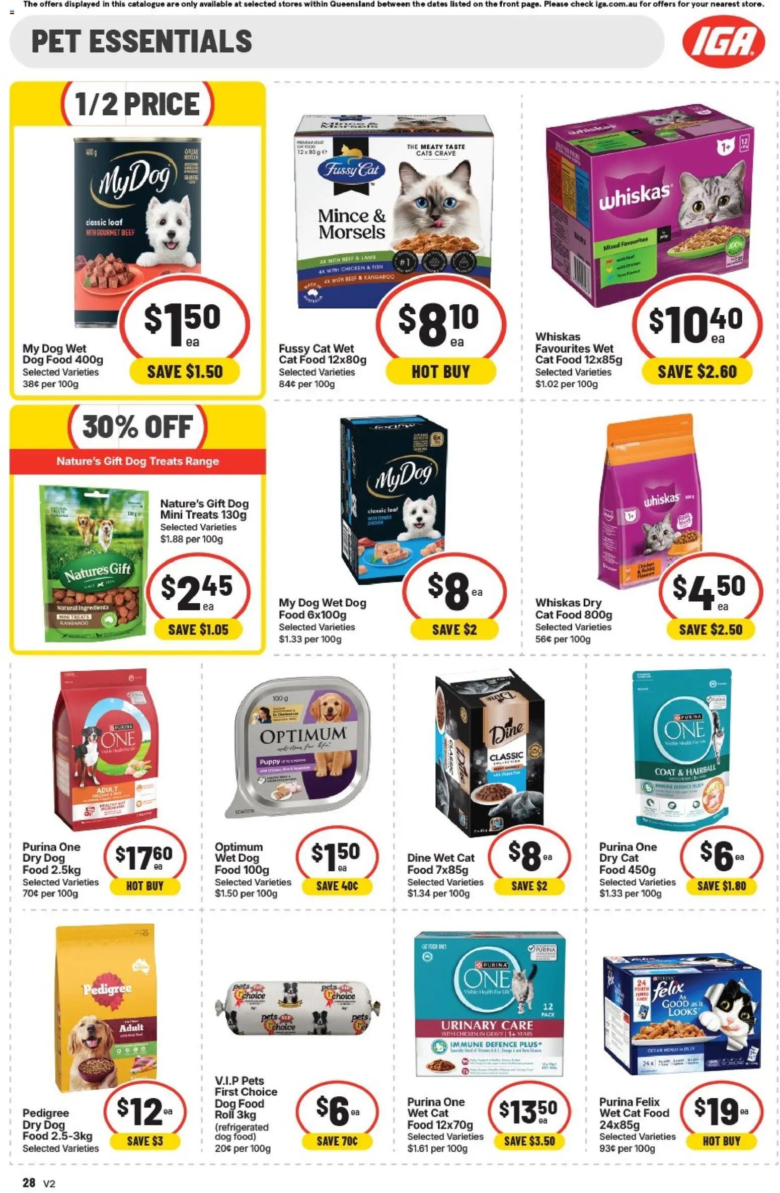 IGA catalogue from 25/08/2026 IGA catalogue Extra specials East Brisbane