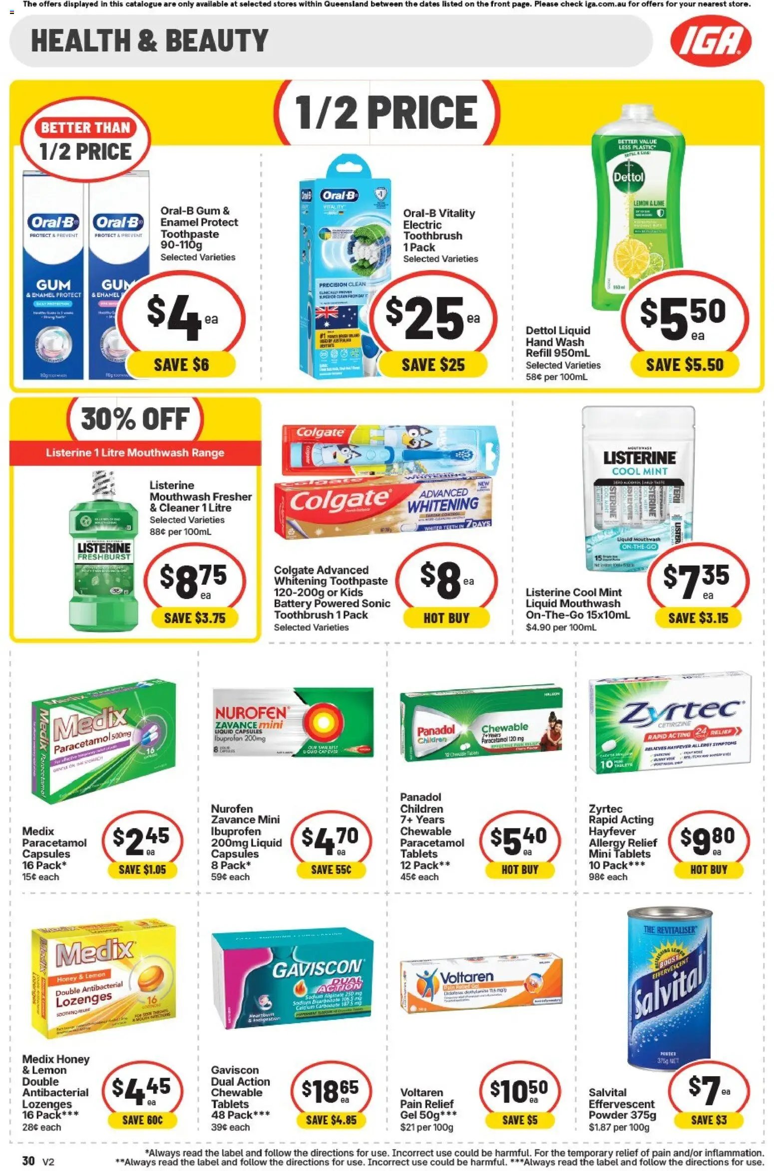 IGA catalogue from 25/08/2026 IGA catalogue Extra specials East Brisbane