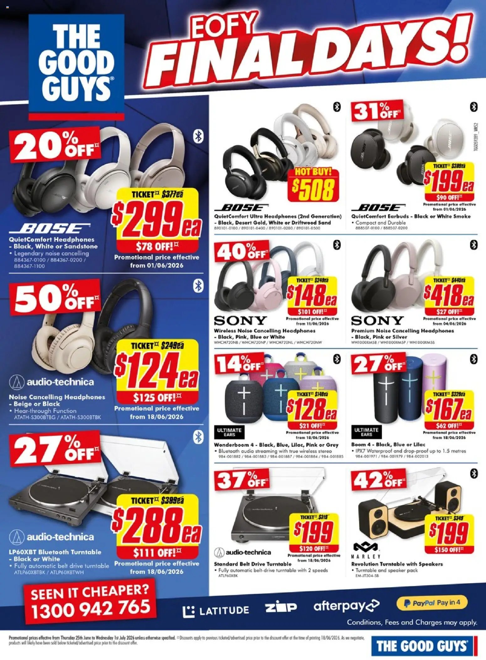 The Good Guys catalogue from 25/06/2026 The Good Guys catalogue EOFY
