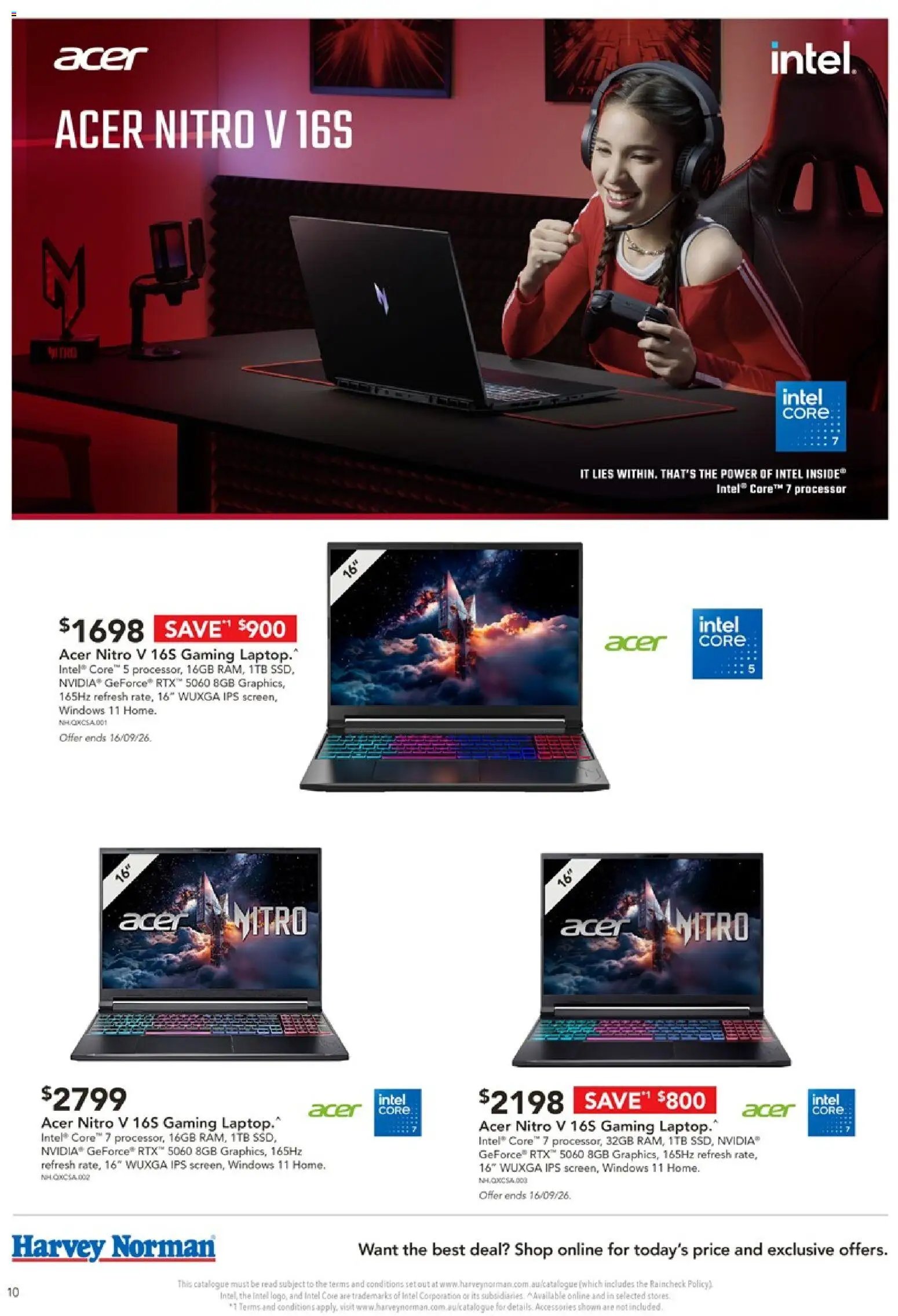Harvey Norman catalogue from 16/09/2026 Harvey Norman Top Picks in the Latest Tech
